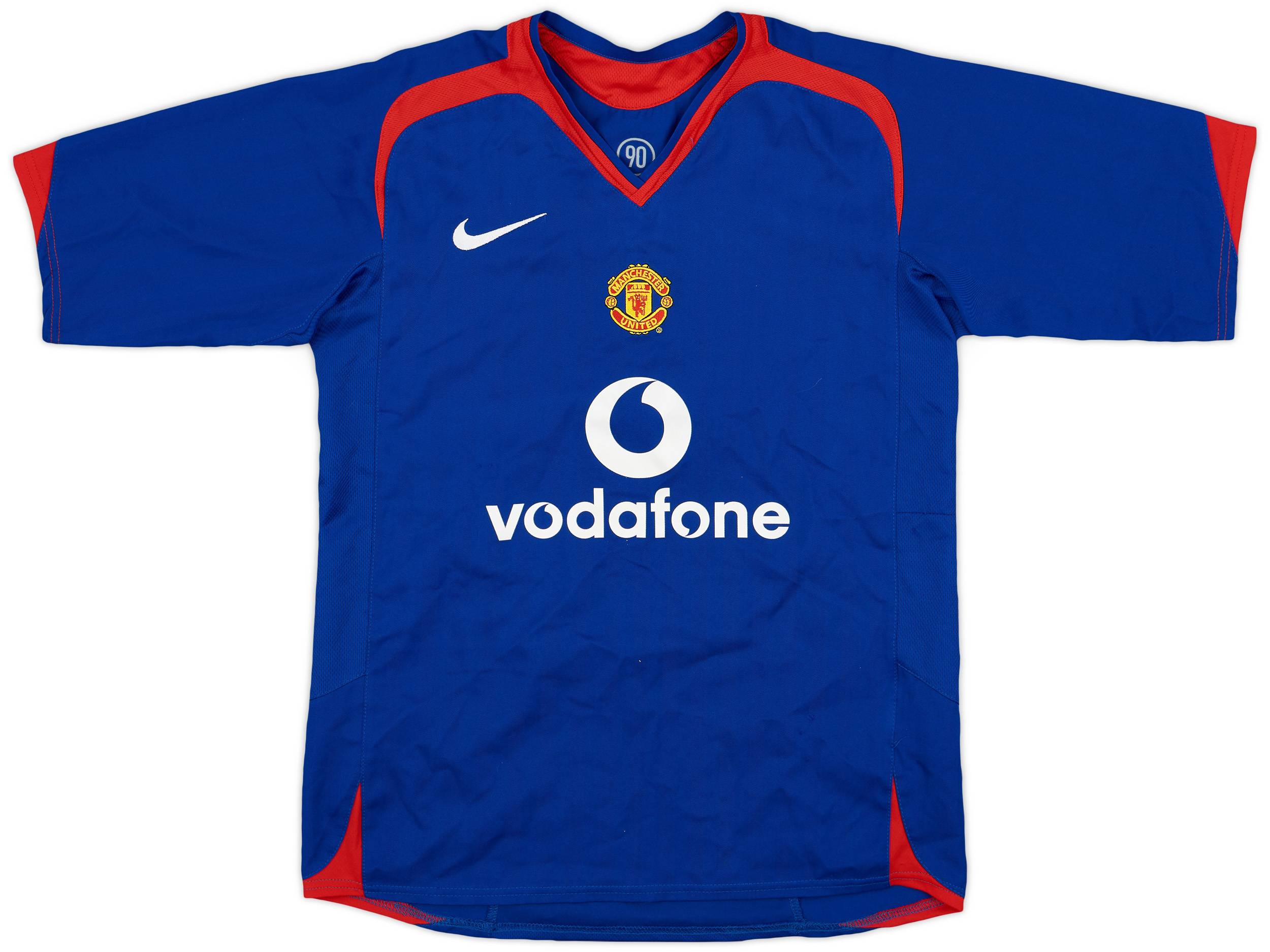 2005-06 Manchester United Away Shirt - 8/10 - (L.Boys)