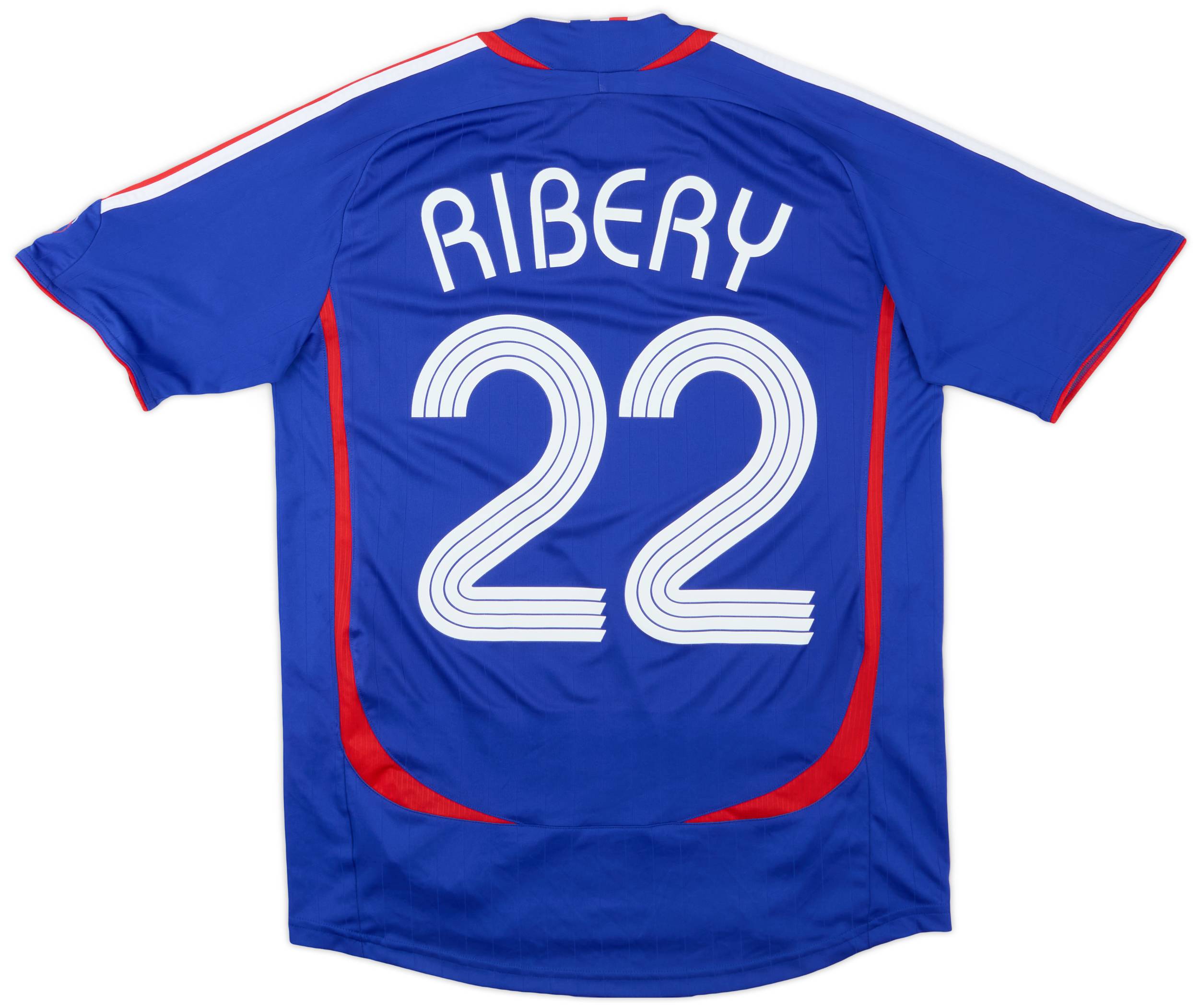 2006-07 France Home Shirt Ribery #22 - 9/10 - (S)