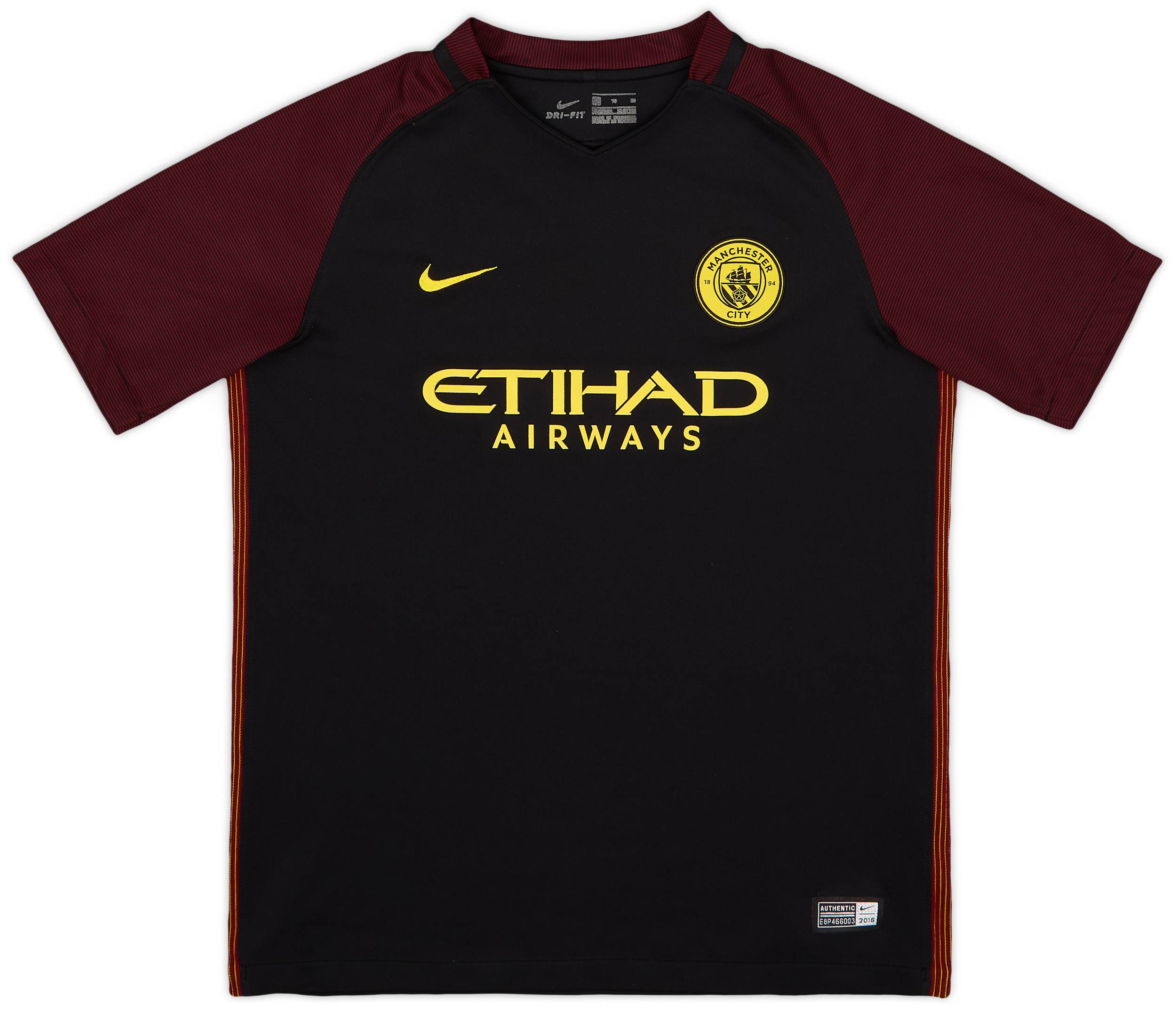 2016-17 Manchester City Away Shirt - 9/10 - (XL.Boys)