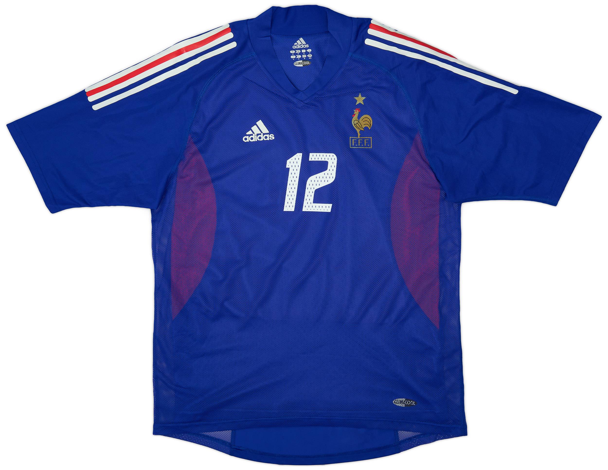 2002-04 France Player Issue Home Shirt Henry #12 - 9/10 - (M)