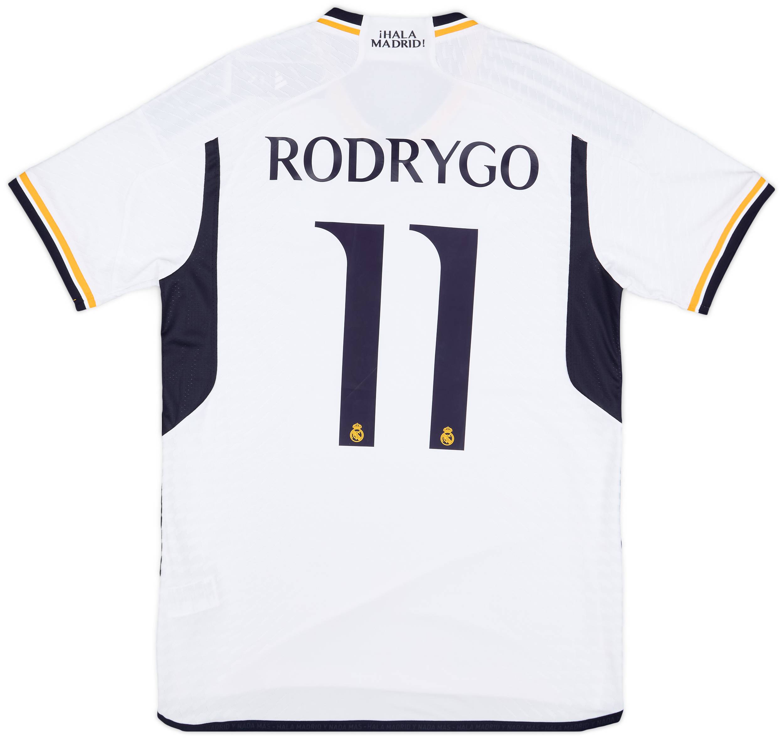 2023-24 Real Madrid Authentic Home Shirt Rodrygo #11 - 9/10