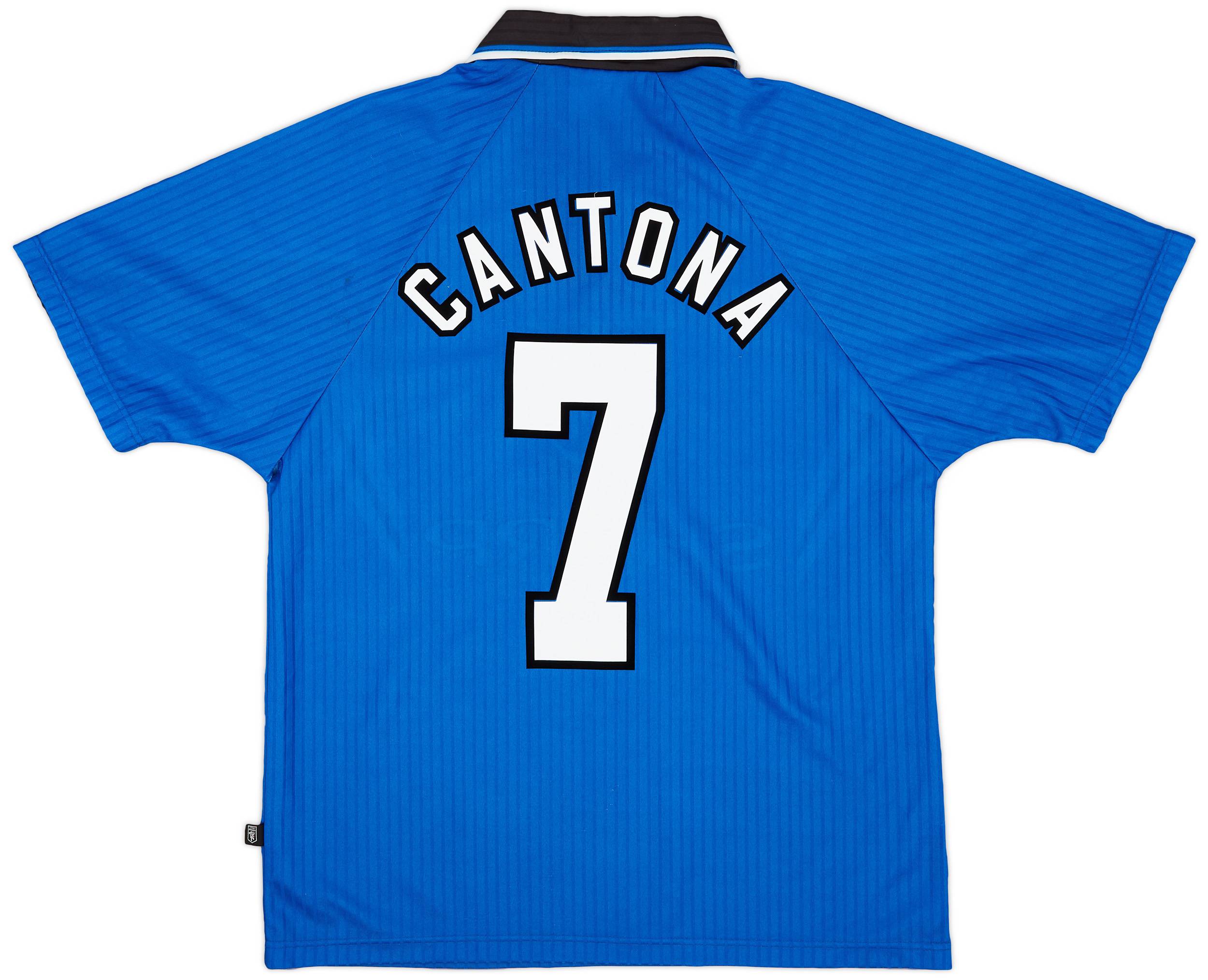 マンチェスター・ユナイテッド 3rd CANTONA 7 ユニフォーム 1996-98 Manchester United Third Shirt Cantona #7 - 7/10 - (M)