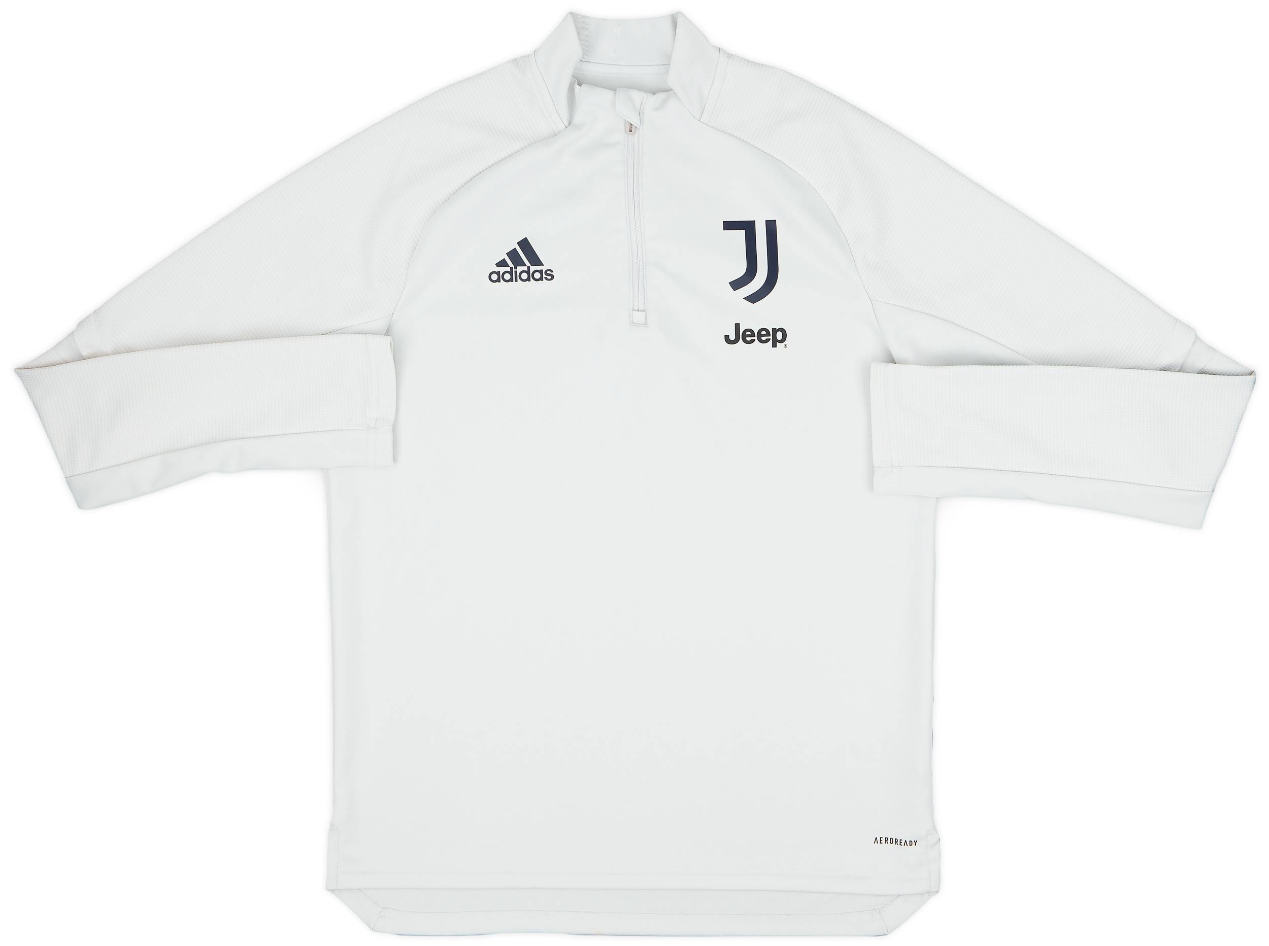 2020-21 Juventus adidas 1/4 Zip Drill Top - 10/10 - (M)