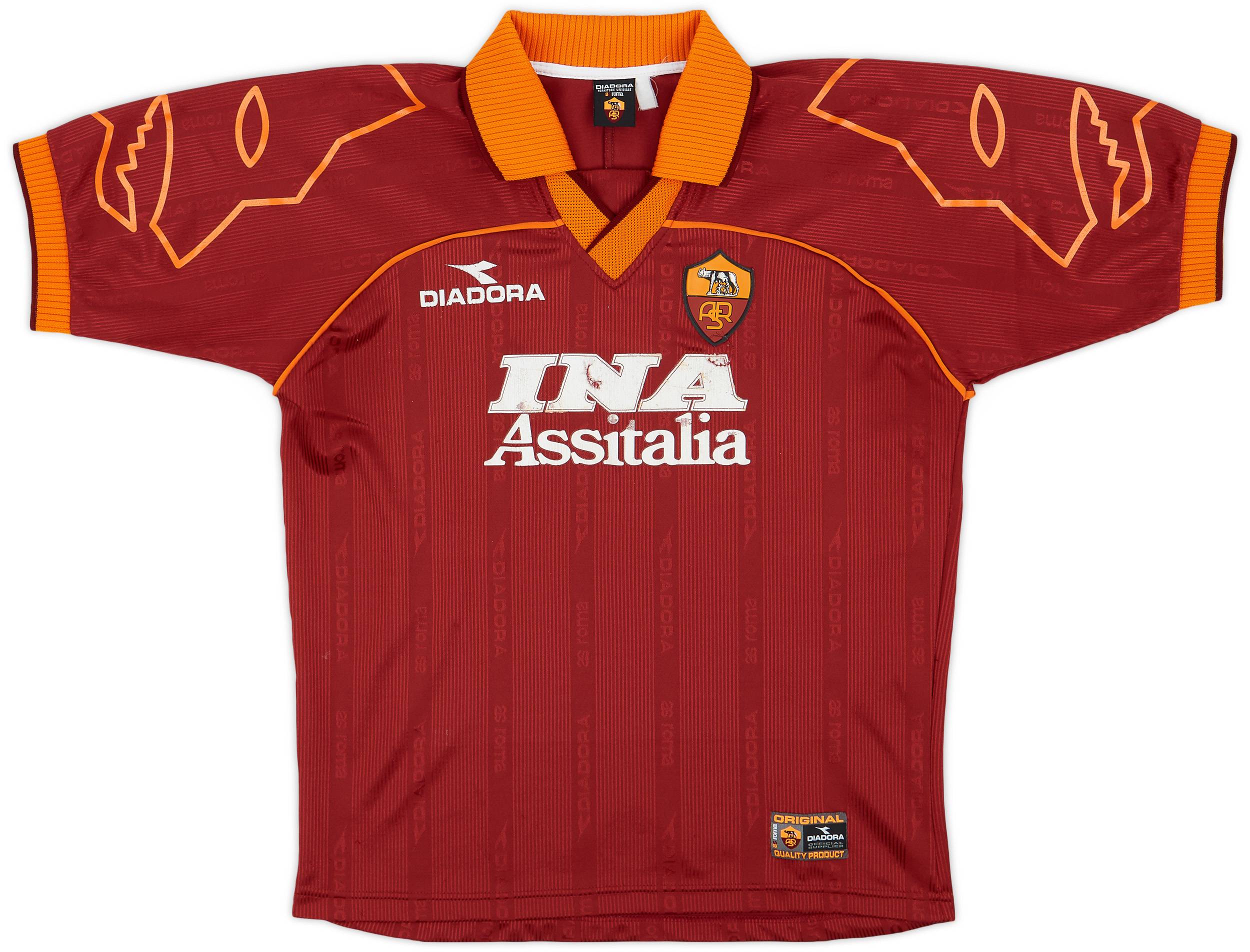 ASローマ DIADORA 中田英寿 8番 2000年 as roma - メルカリ