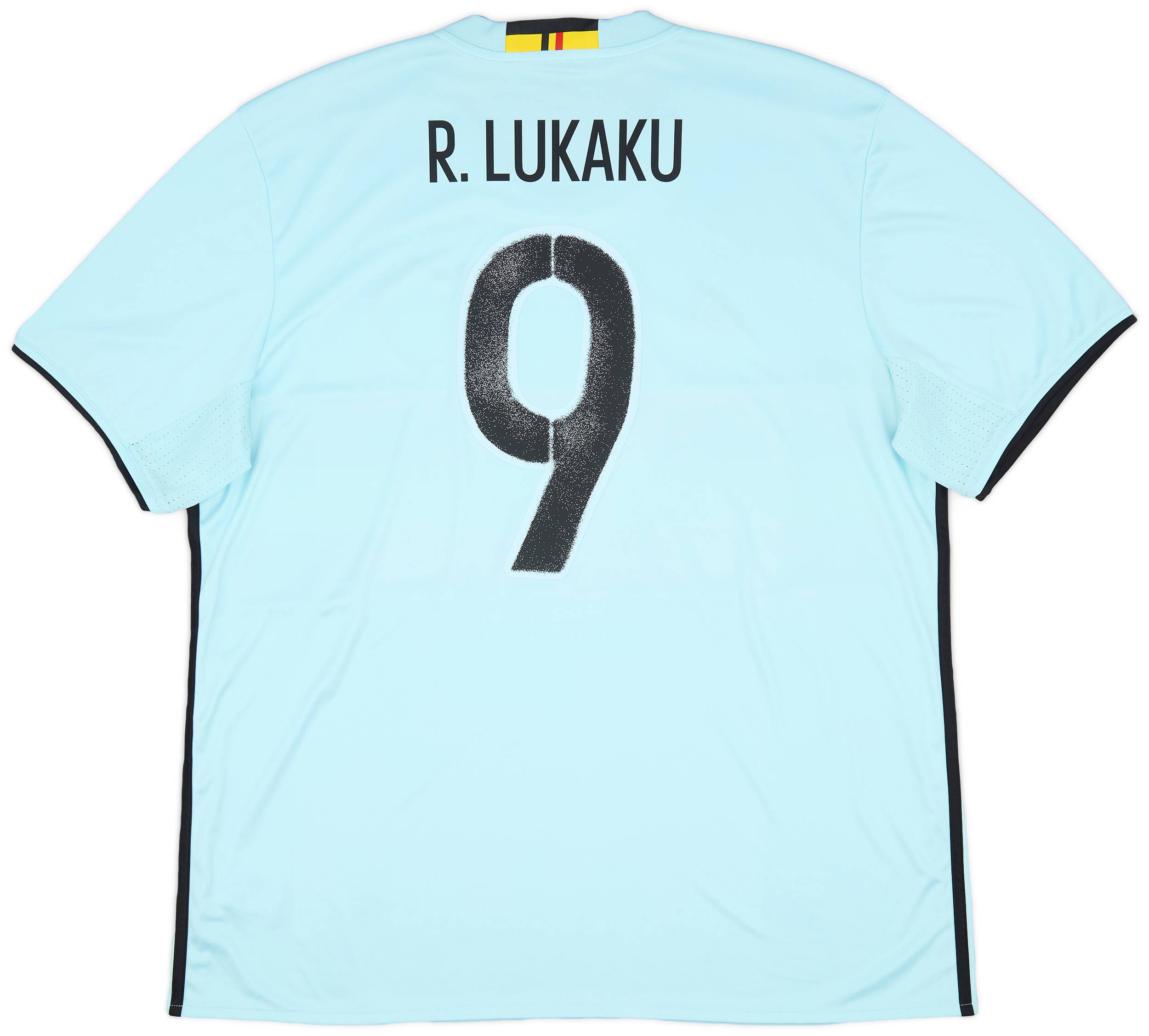 2016-17 Belgium Away Shirt Lukaku #9 - 8/10 - (XXL)