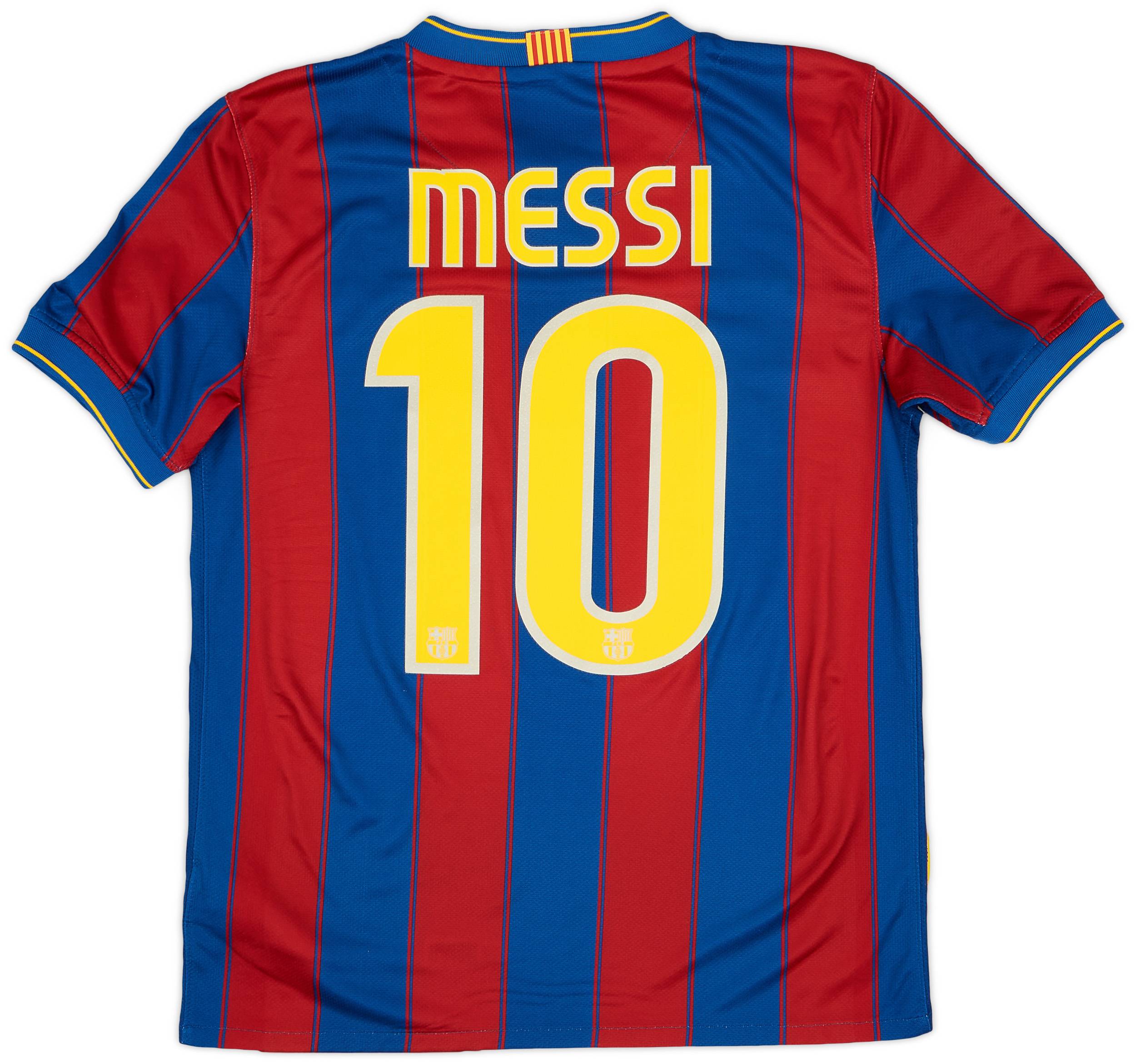 2009-10 Barcelona Home Shirt Messi #10 - 8/10 - (S)