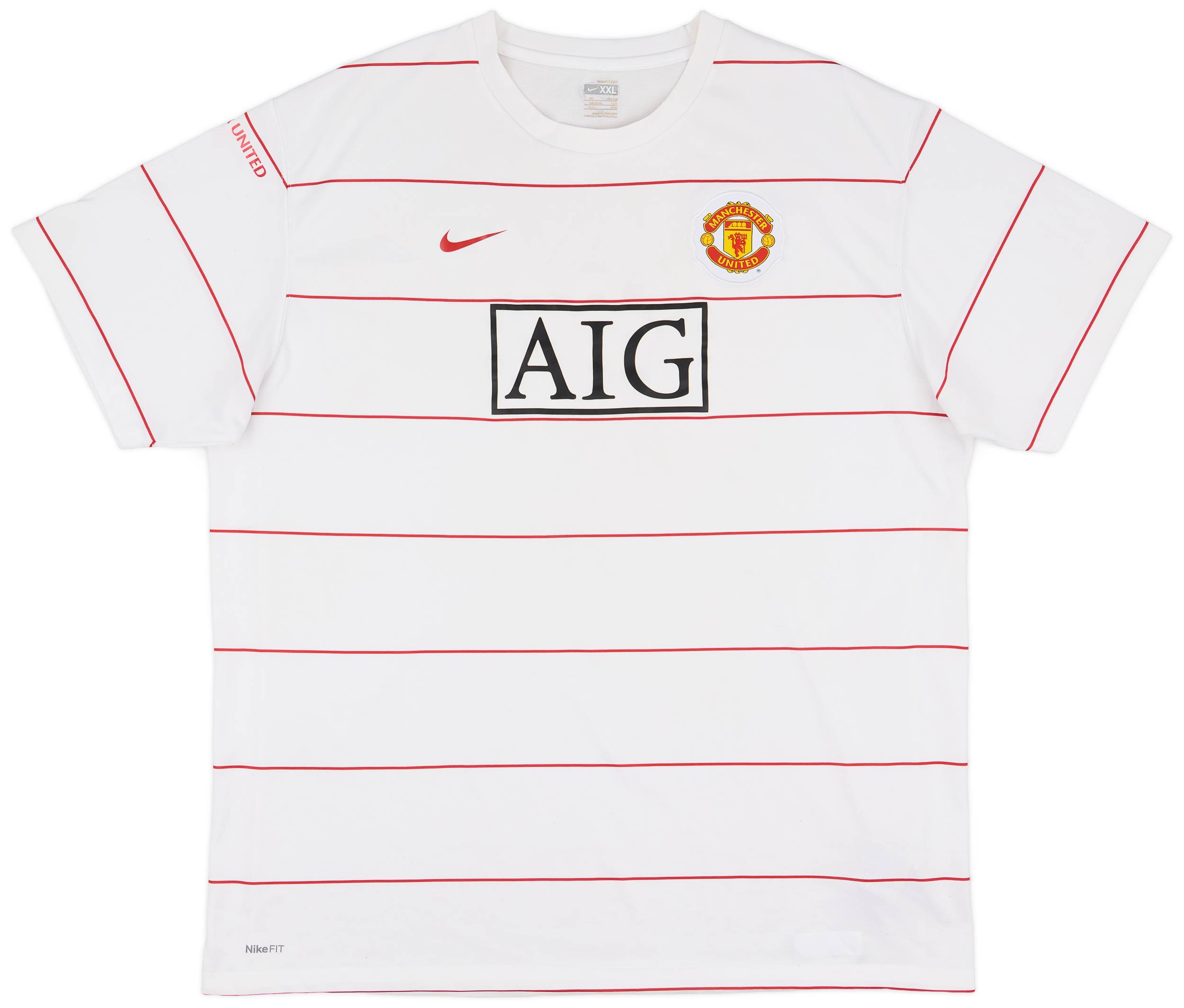 2008-09 Manchester United Nike Training Shirt - 8/10 - (XXL)
