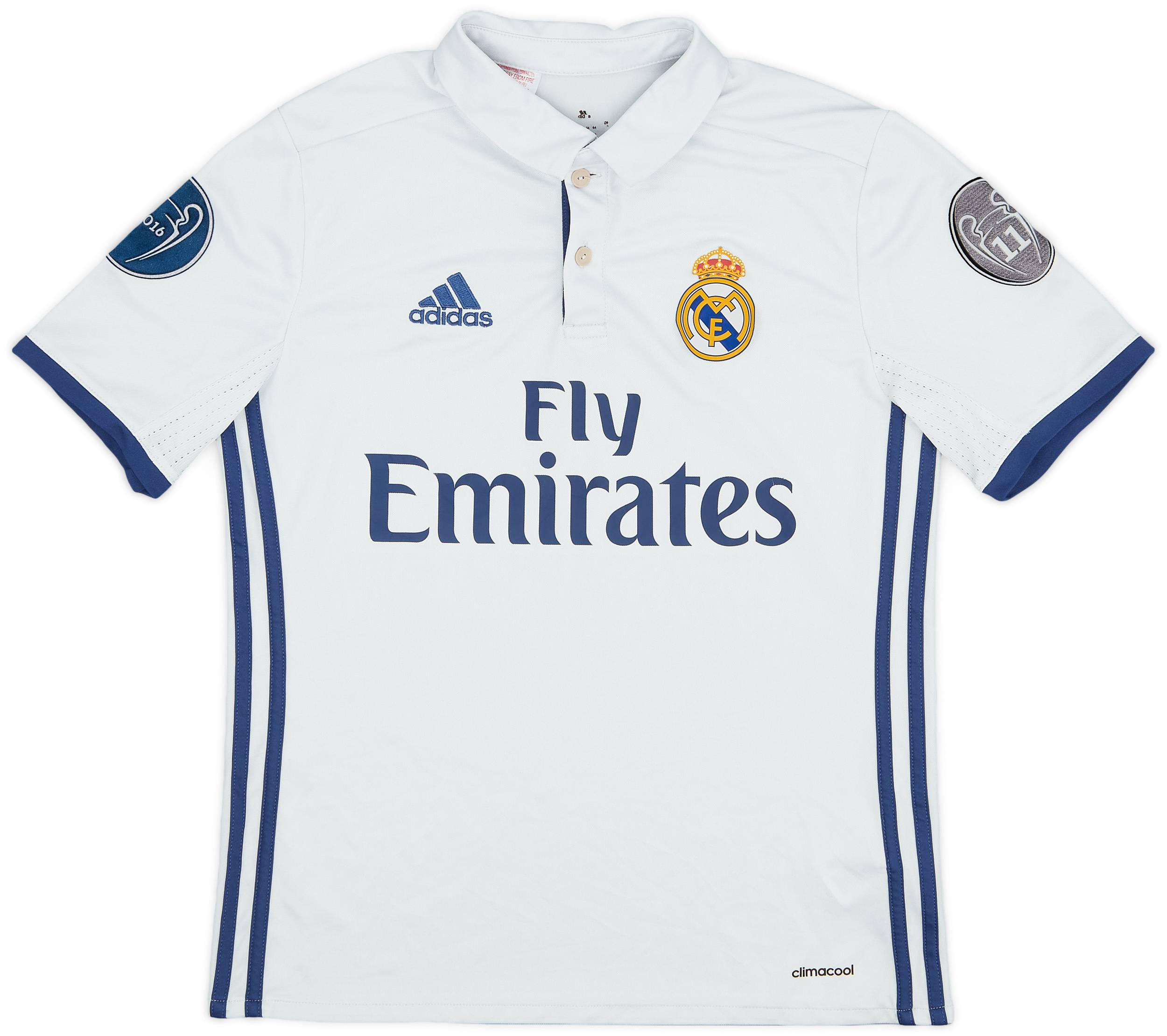 2016-17 Real Madrid Home Shirt - 4/10 - (XL.Boys)