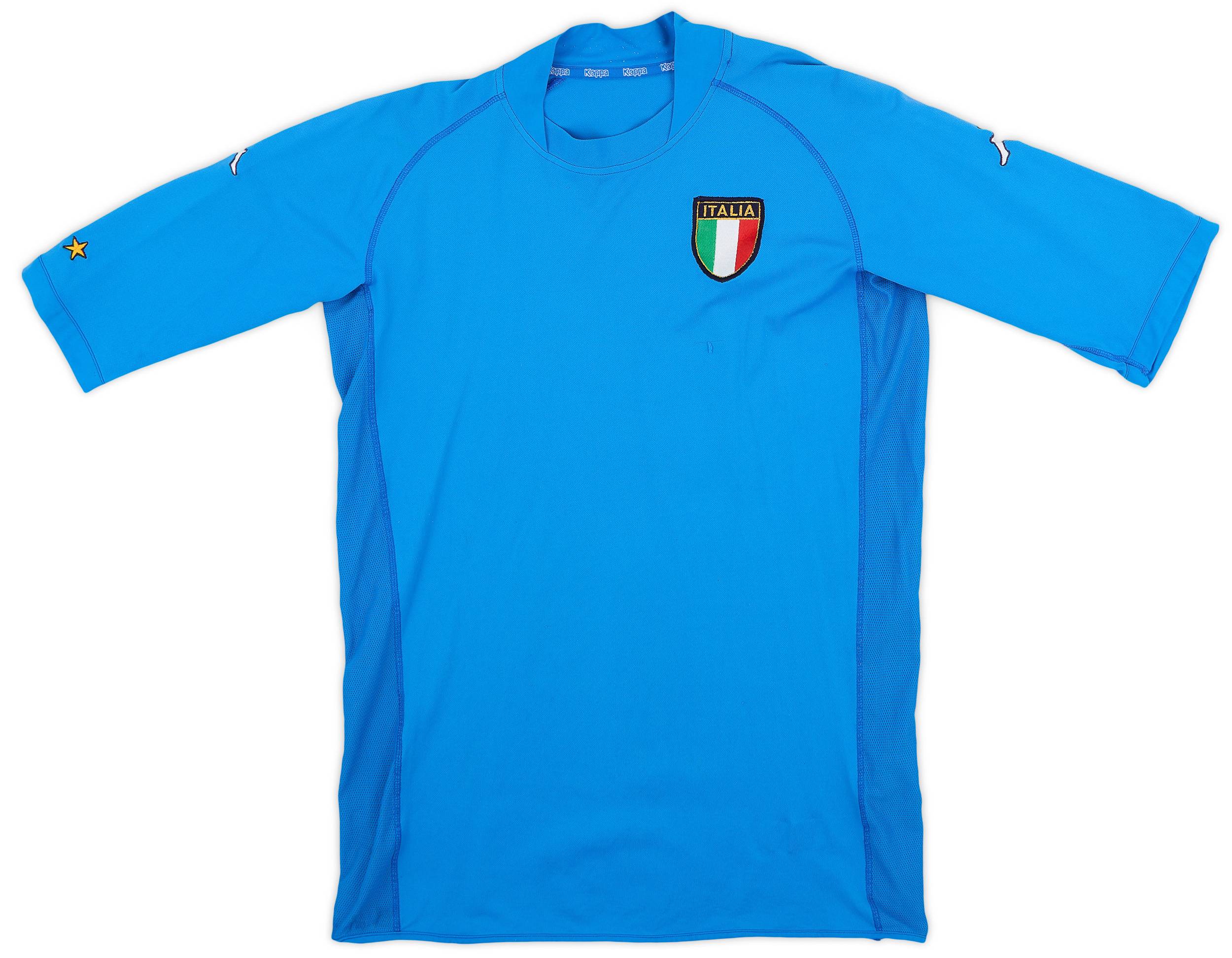 2002 Italy Home Shirt - 7/10 - (XL.Boys)