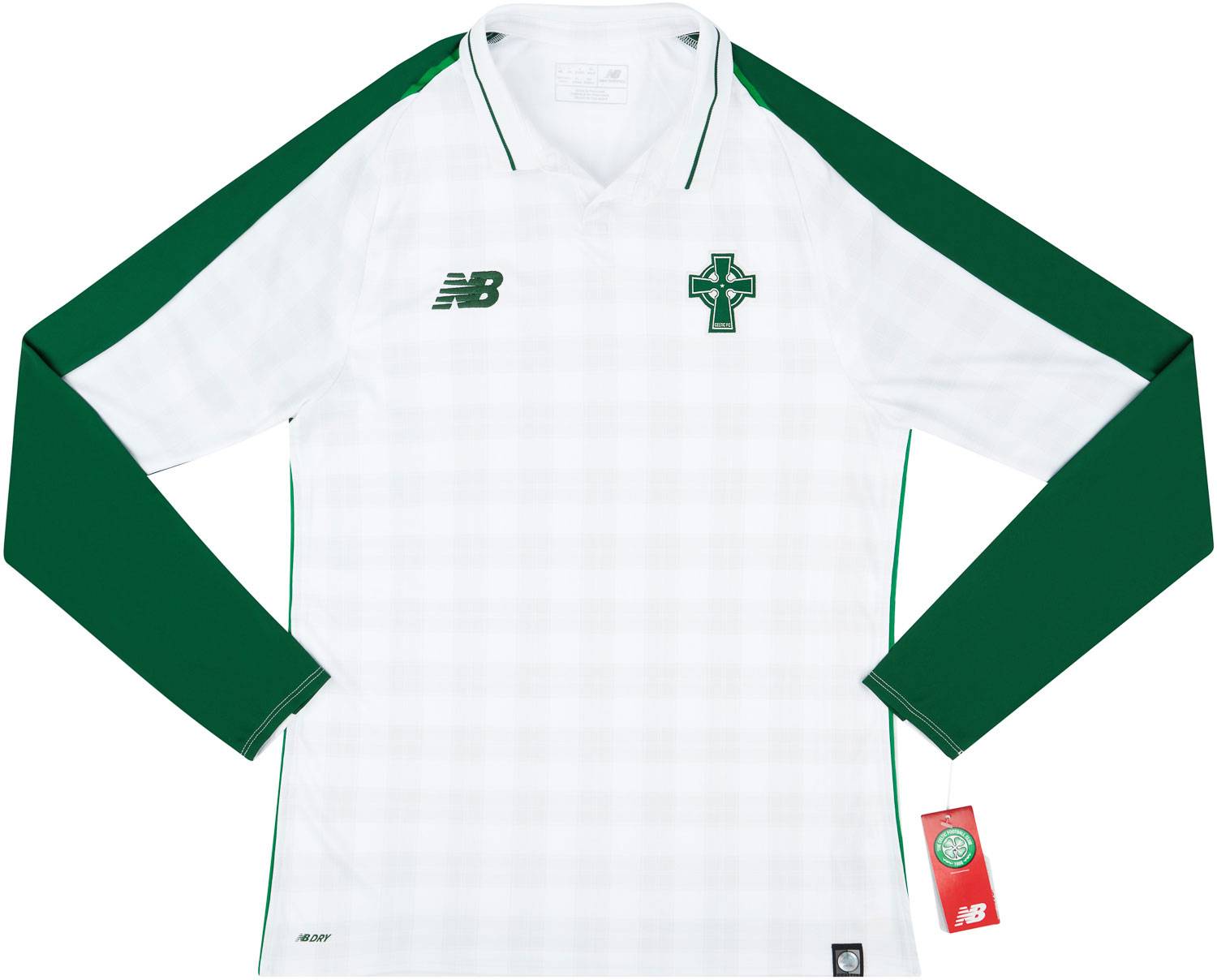 2018-19 Celtic Player Issue Elite Away L/S Shirt