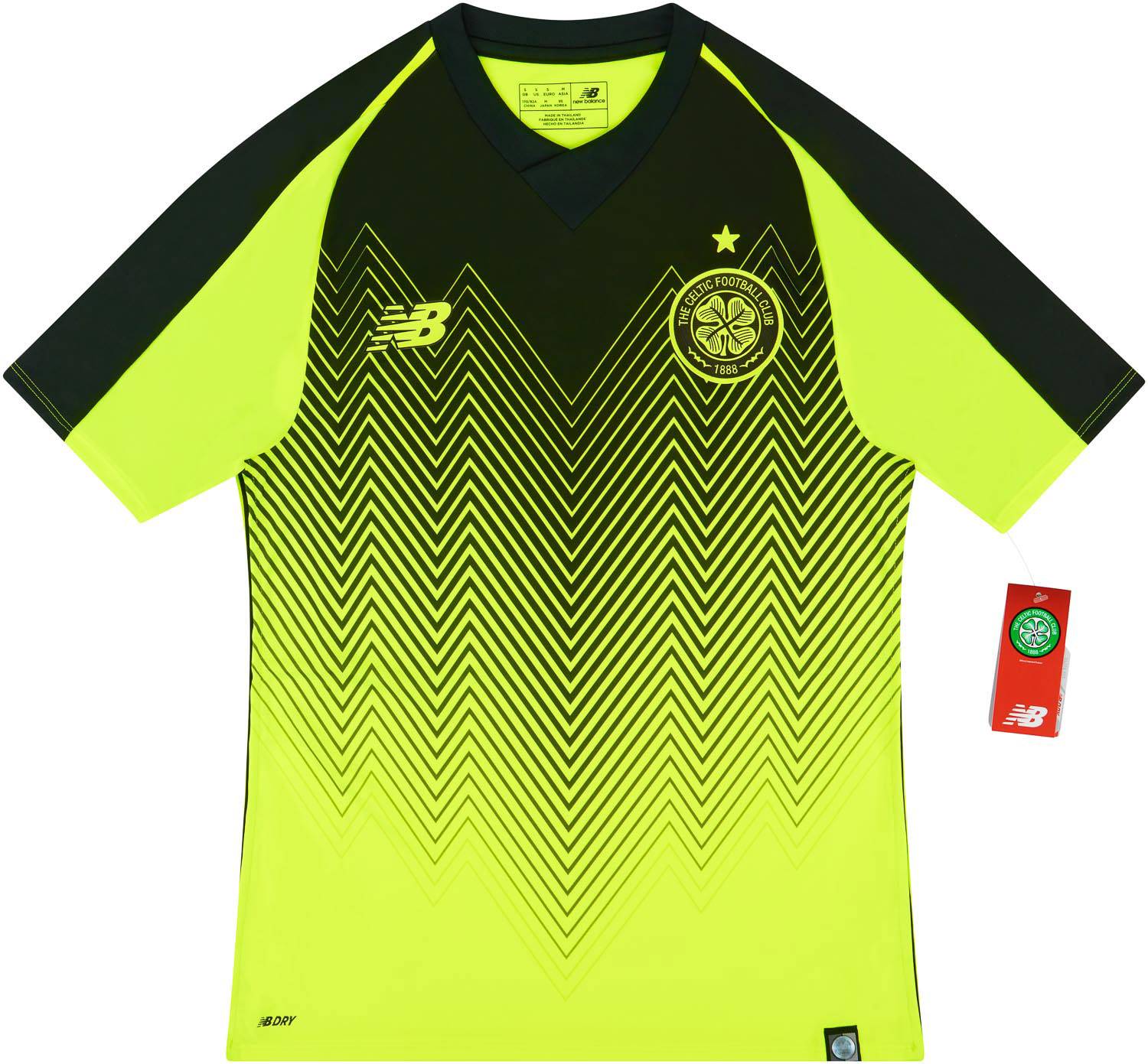 2018-19 Celtic Player Issue Elite Third Shirt (S)