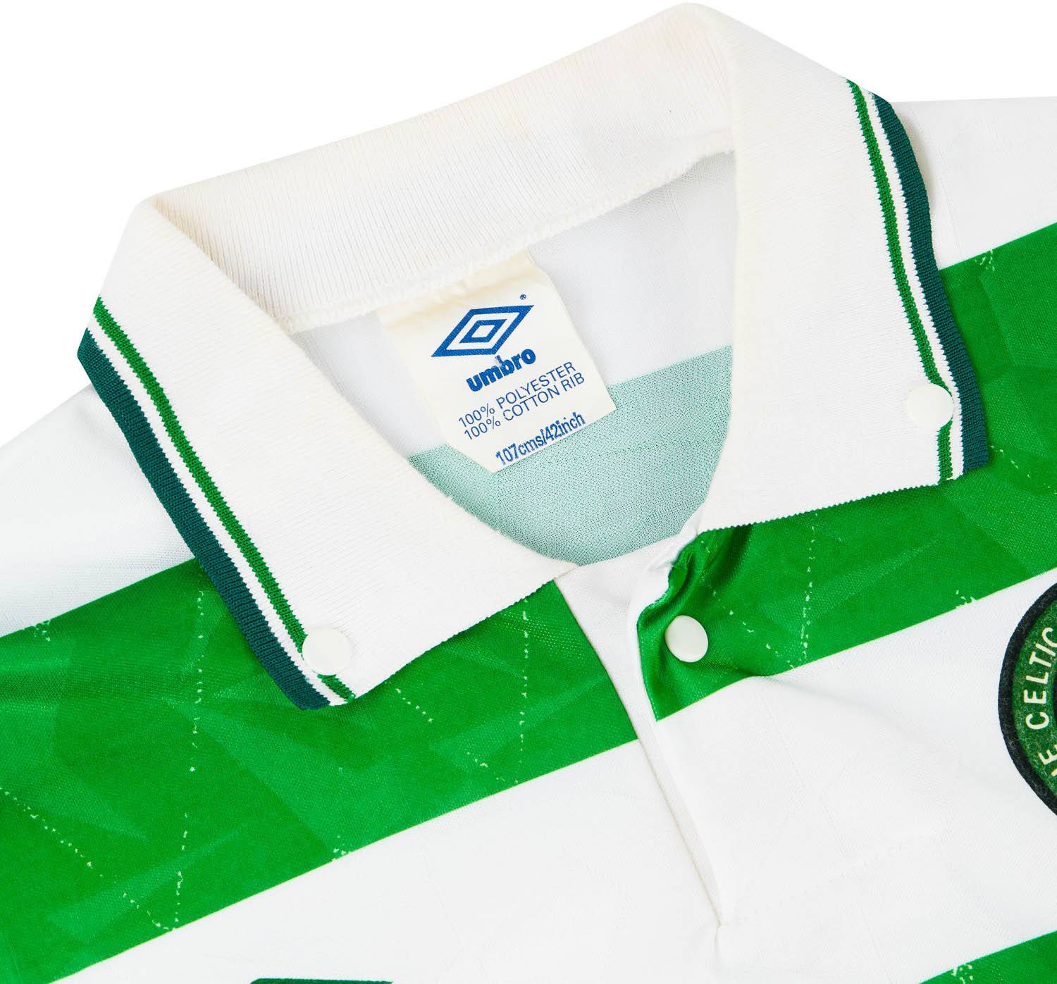 Celtic FC Umbro ユニフォーム89-91 Celtic FC Umbro ユニフォーム89-91 - メルカリ
