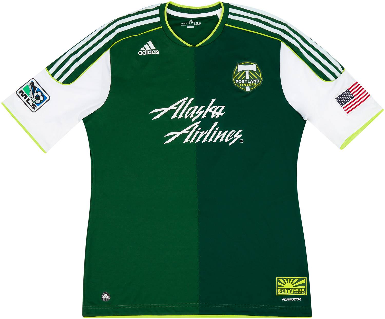 2011 Portland Timbers Match Issue Home Shirt Cooper #33