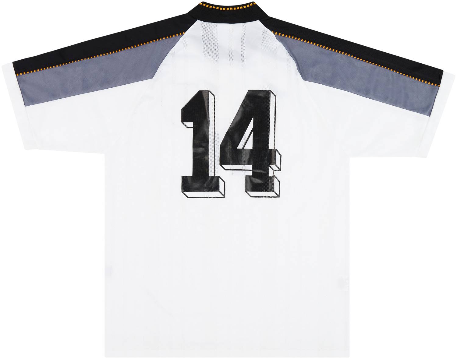 1997-98オーストリア代表 Puma サッカーシャツ　ドイツ代表 1997 Austria Match Issue Home Shirt #14 (Hütter) v Sweden