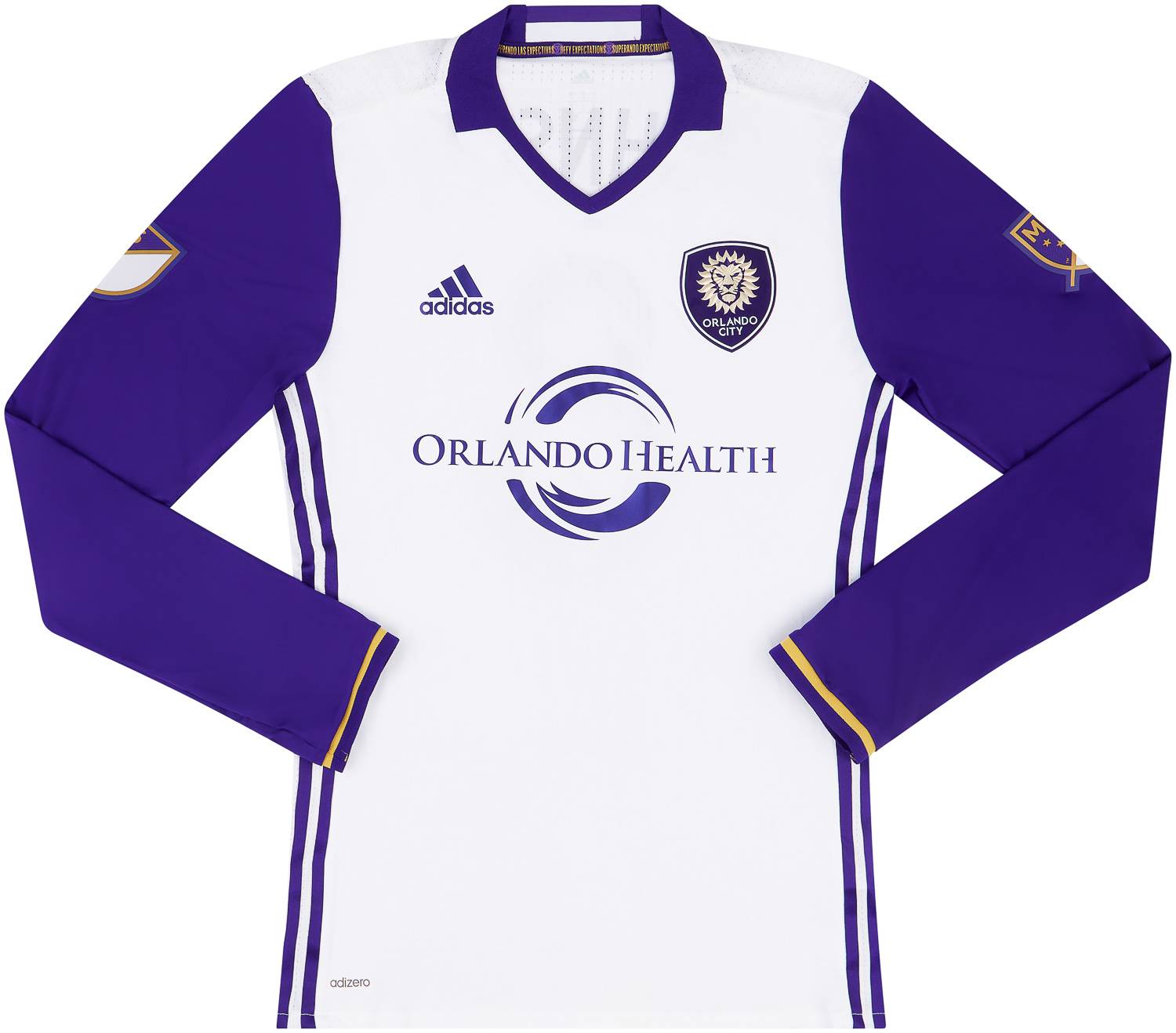 2017 Orlando City Match Issue Away L/S Shirt Johnson #8