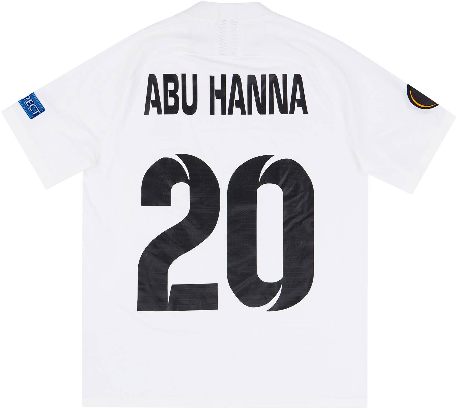 2020-21 Zorya Luhansk Match Issue Europa League Home Shirt Abu
