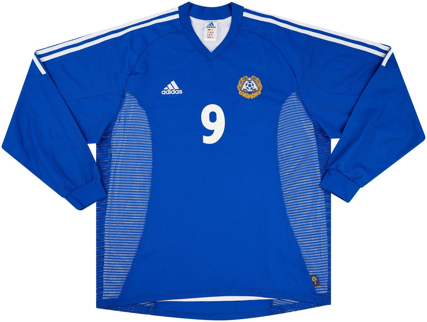 2002-04 Finland Match Issue Away L/S Shirt #9