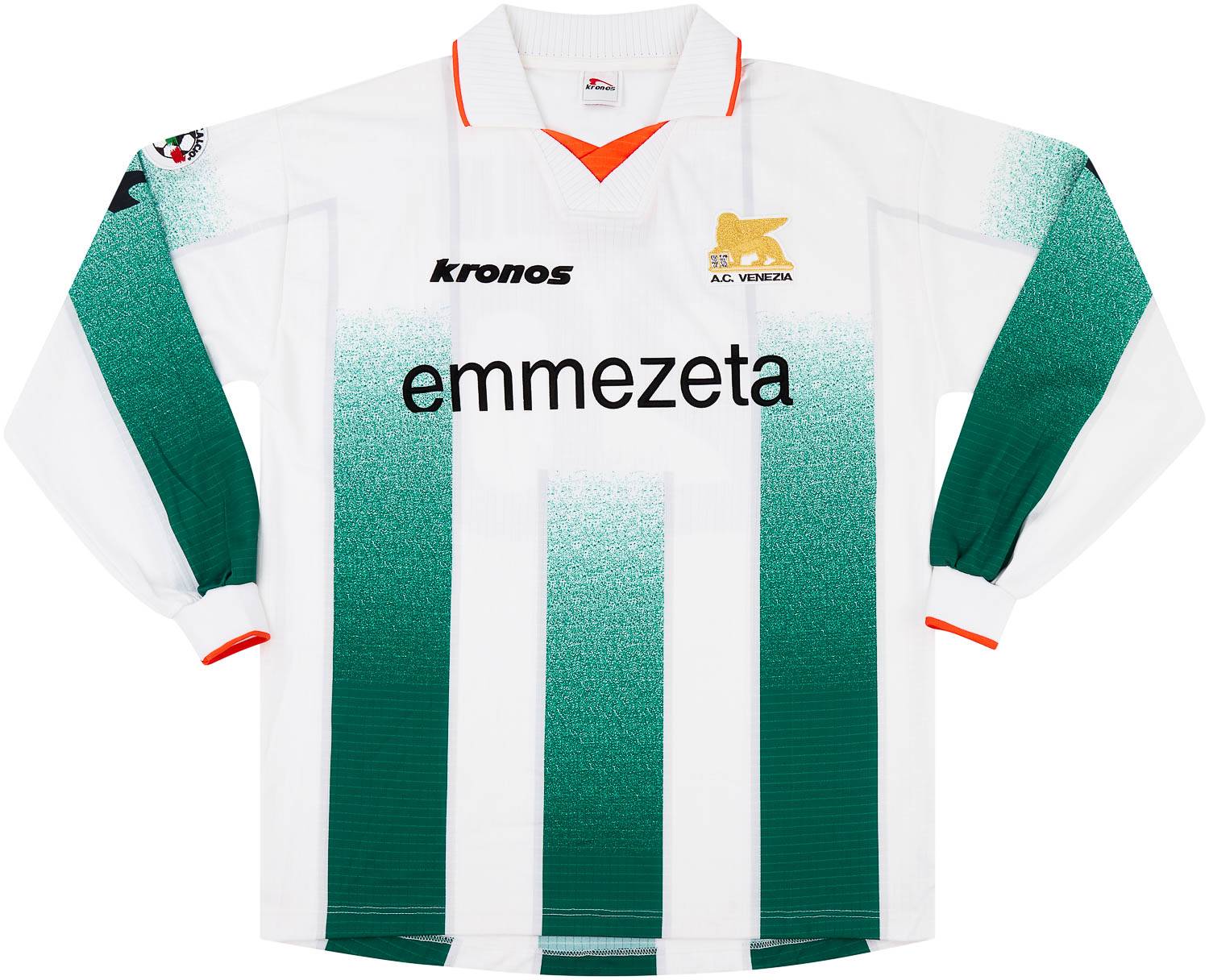 【安心発送】 1999-00 #20 Orlandini Shirt L/S Away Issue Match Venezia ウェア