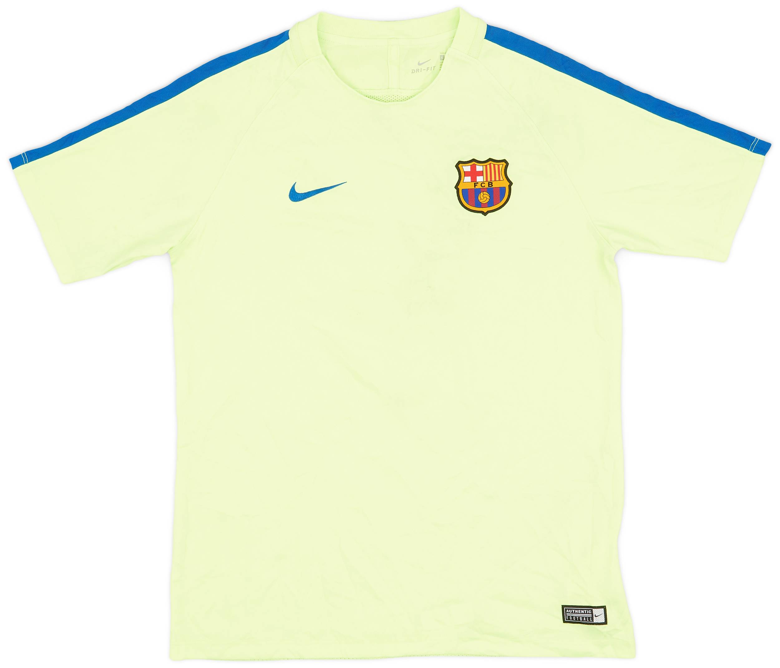 2017-18 Barcelona Nike Training Shirt - 9/10 - (XL)