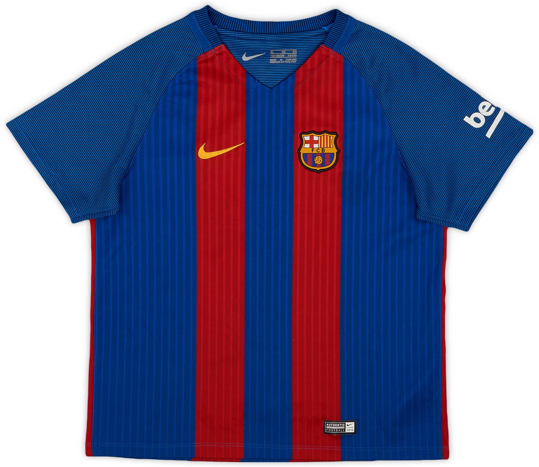2016-17 Barcelona Home Shirt - 8/10 - (S.Boys)