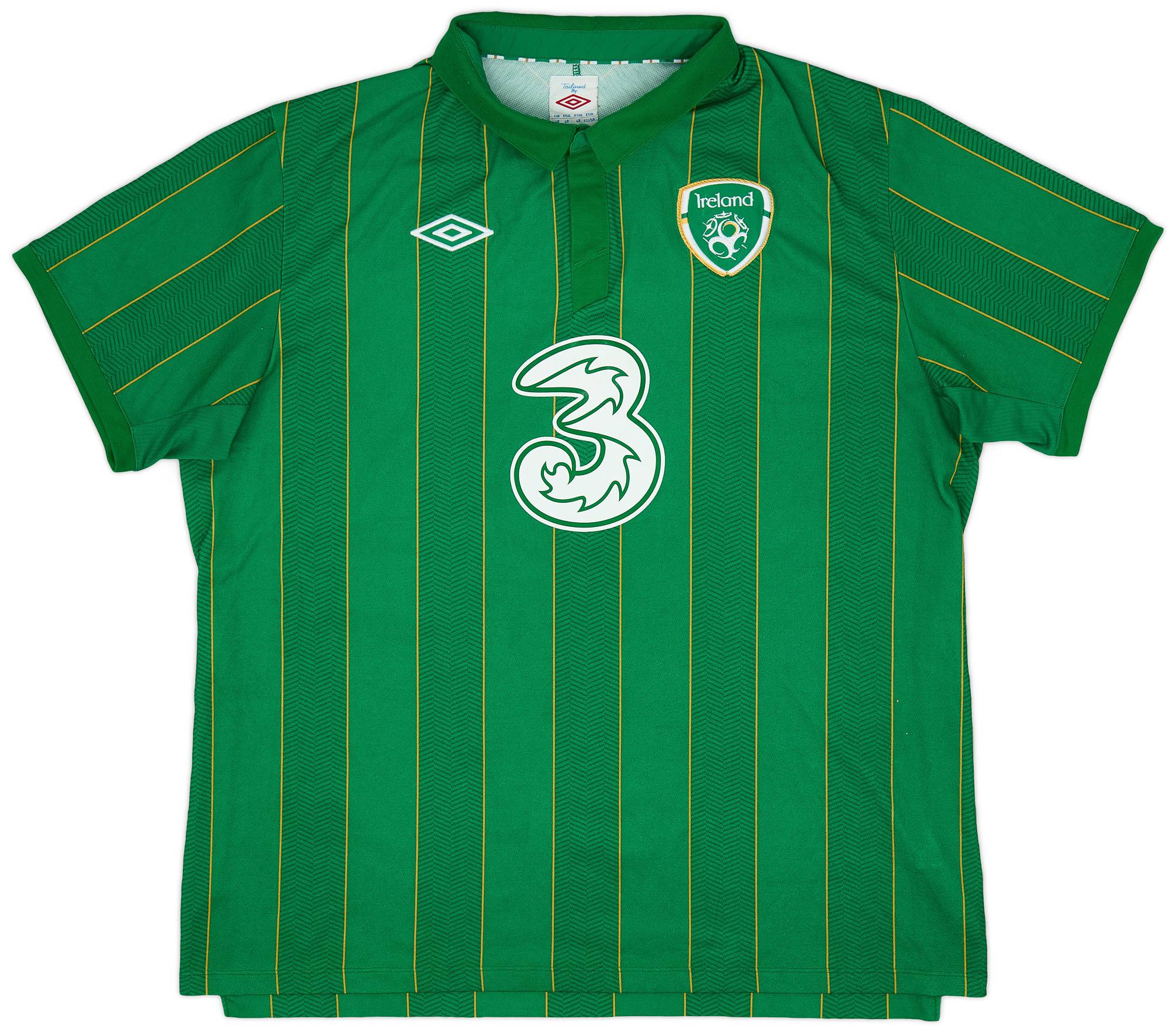 2011-12 Ireland Home Shirt - 8/10 - (XL)