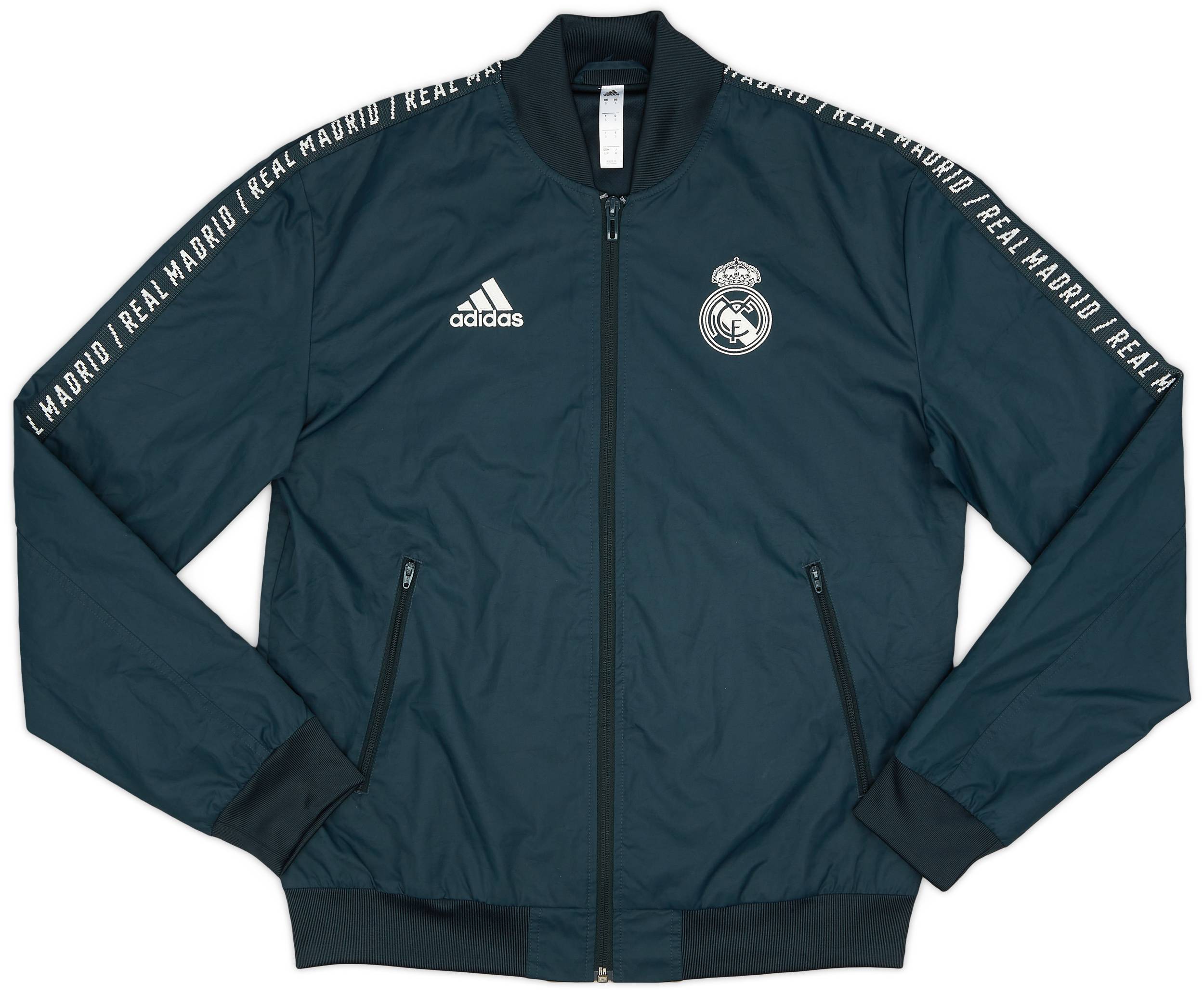 2018 19 Real Madrid adidas Track Jacket 10 10 S