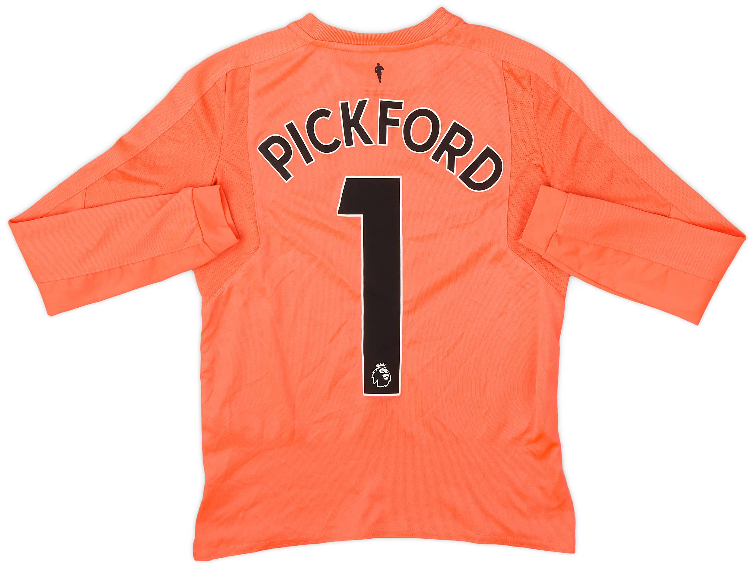 2017-18 Everton GK Shirt Pickford #1 - 9/10 - (M.Boys)