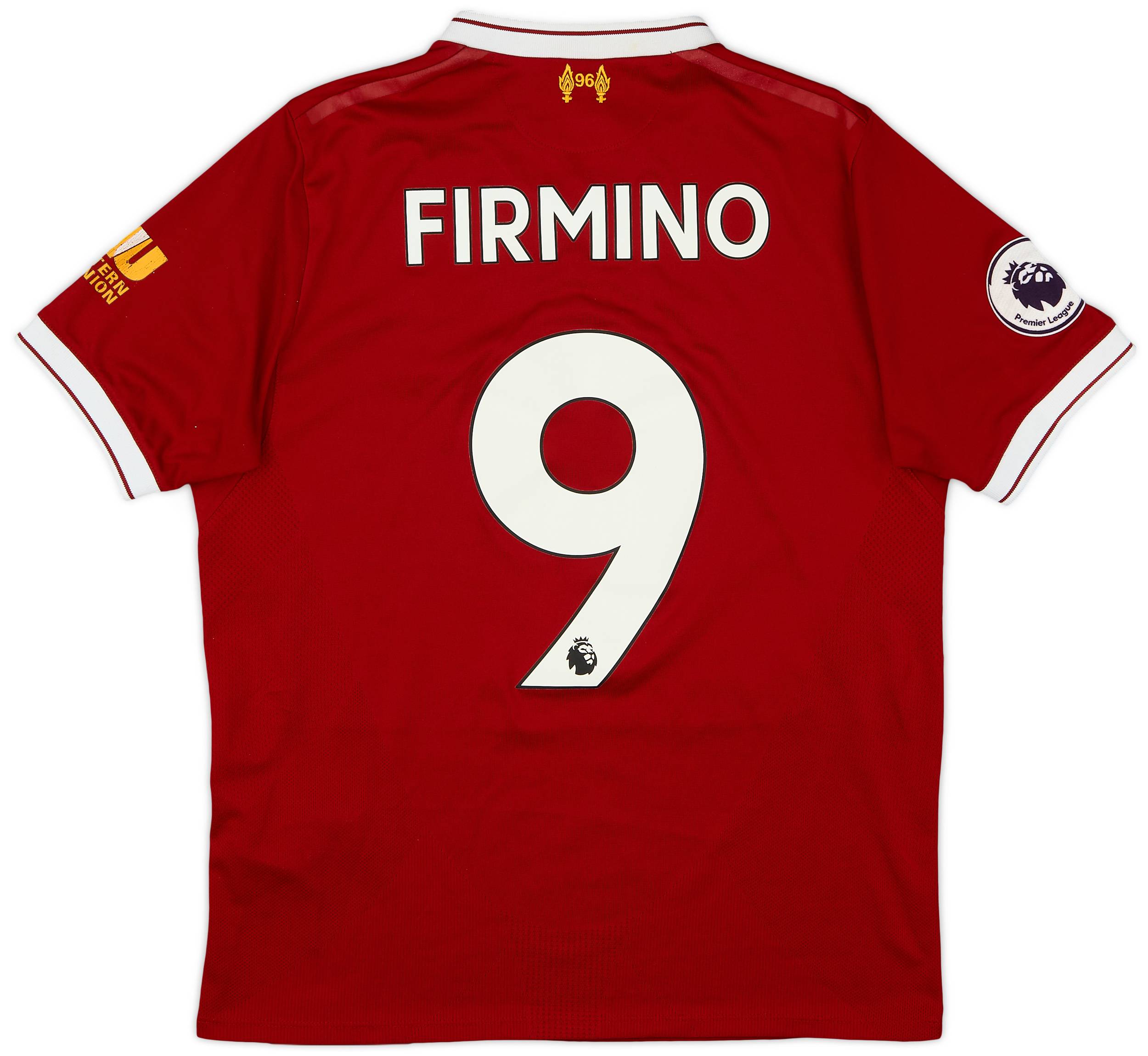 2017-18 Liverpool 125 Years Home Shirt Firmino #9 - 6/10 - (XL.Boys)