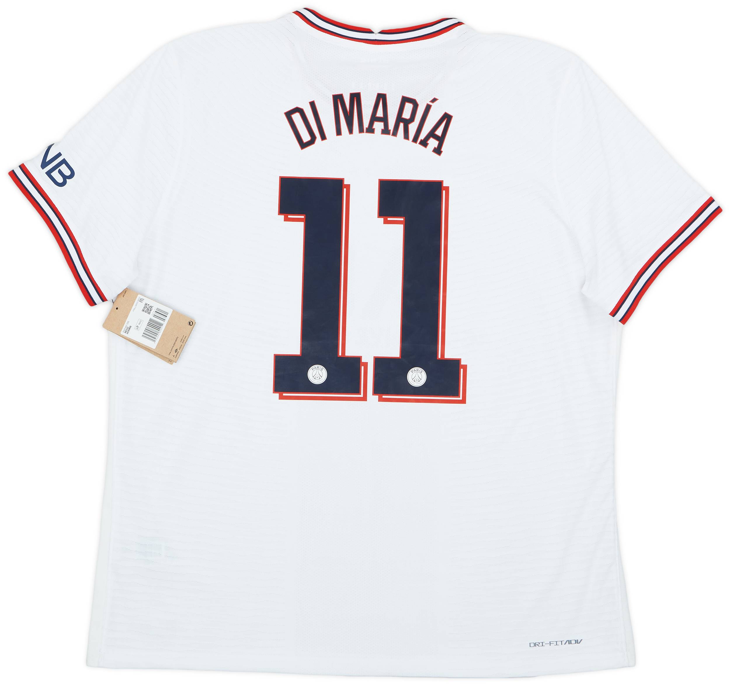 2021-22 Paris Saint-Germain Authentic Fourth Shirt Di Maria #11 (XXL)