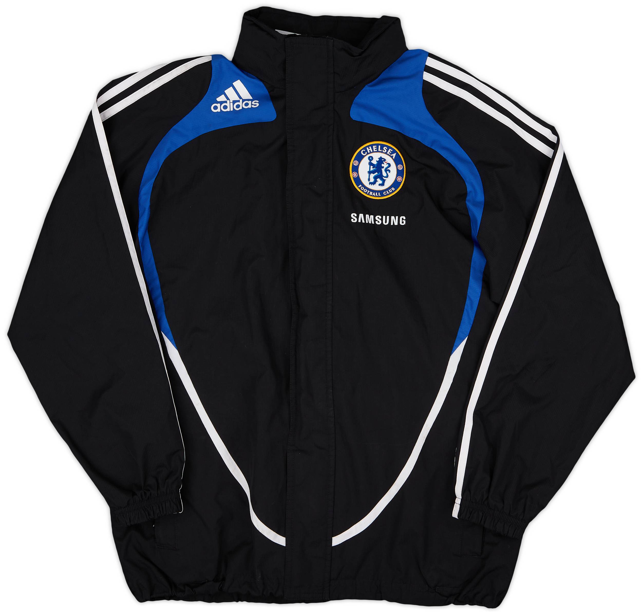 2008-09 Chelsea adidas Hooded Rain Jacket - 7/10 - (XL.Boys)