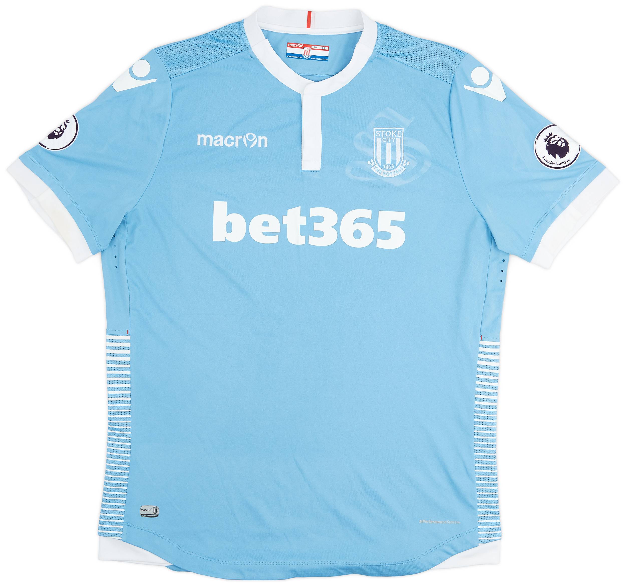 2016-17 Stoke City Away Shirt #21 - 8/10 - (XXL)