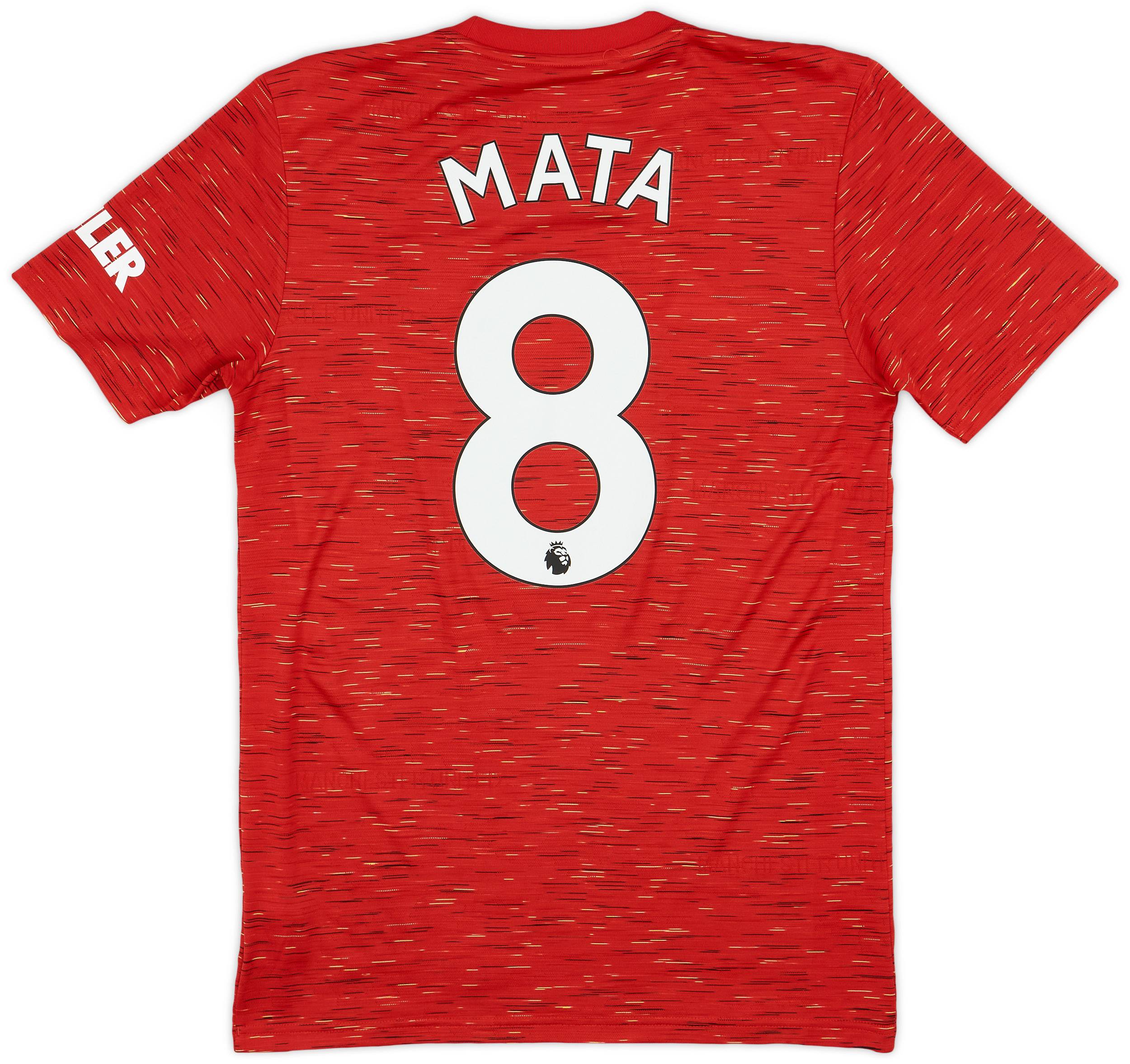 2020-21 Manchester United Home Shirt Mata #8 - 9/10 - (M)