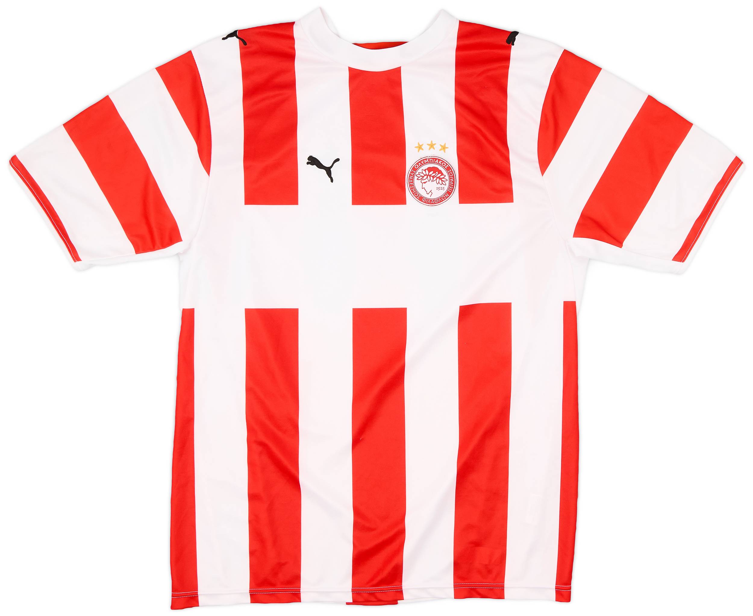 2006-07 Olympiakos Home Shirt - 8/10 - (M)