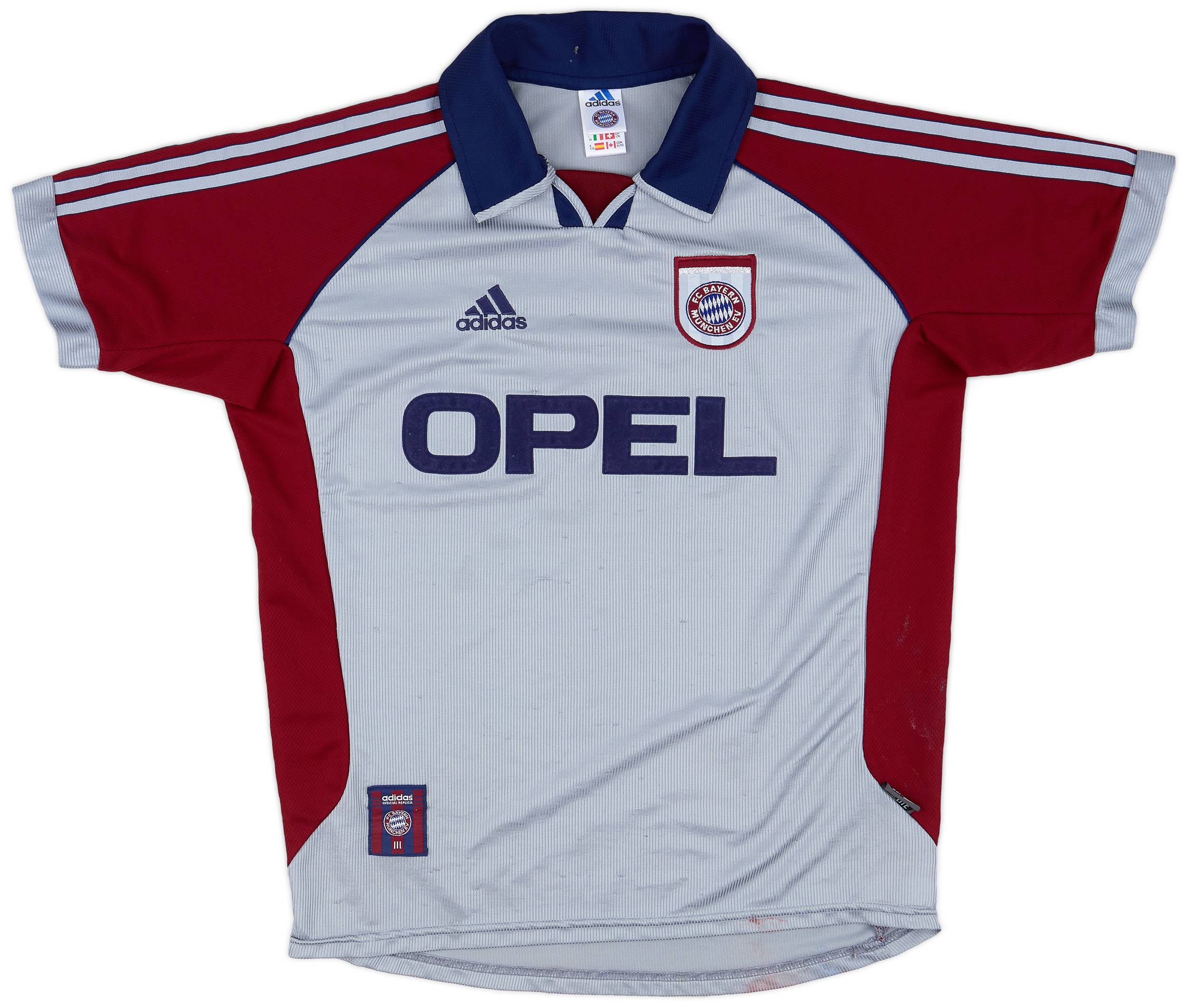 1998-99 Bayern Munich CL Shirt - 5/10 - (XL.Boys)
