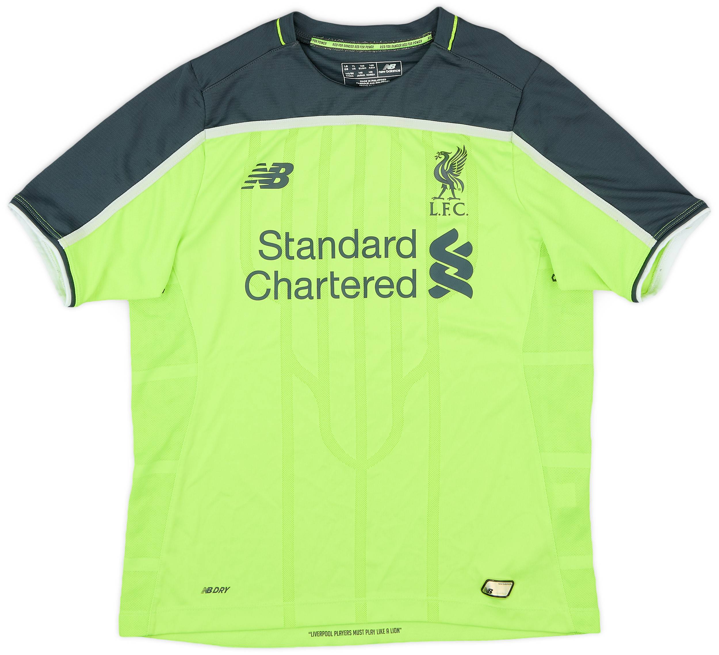 2016-17 Liverpool Third Shirt - 9/10 - (L.Boys)