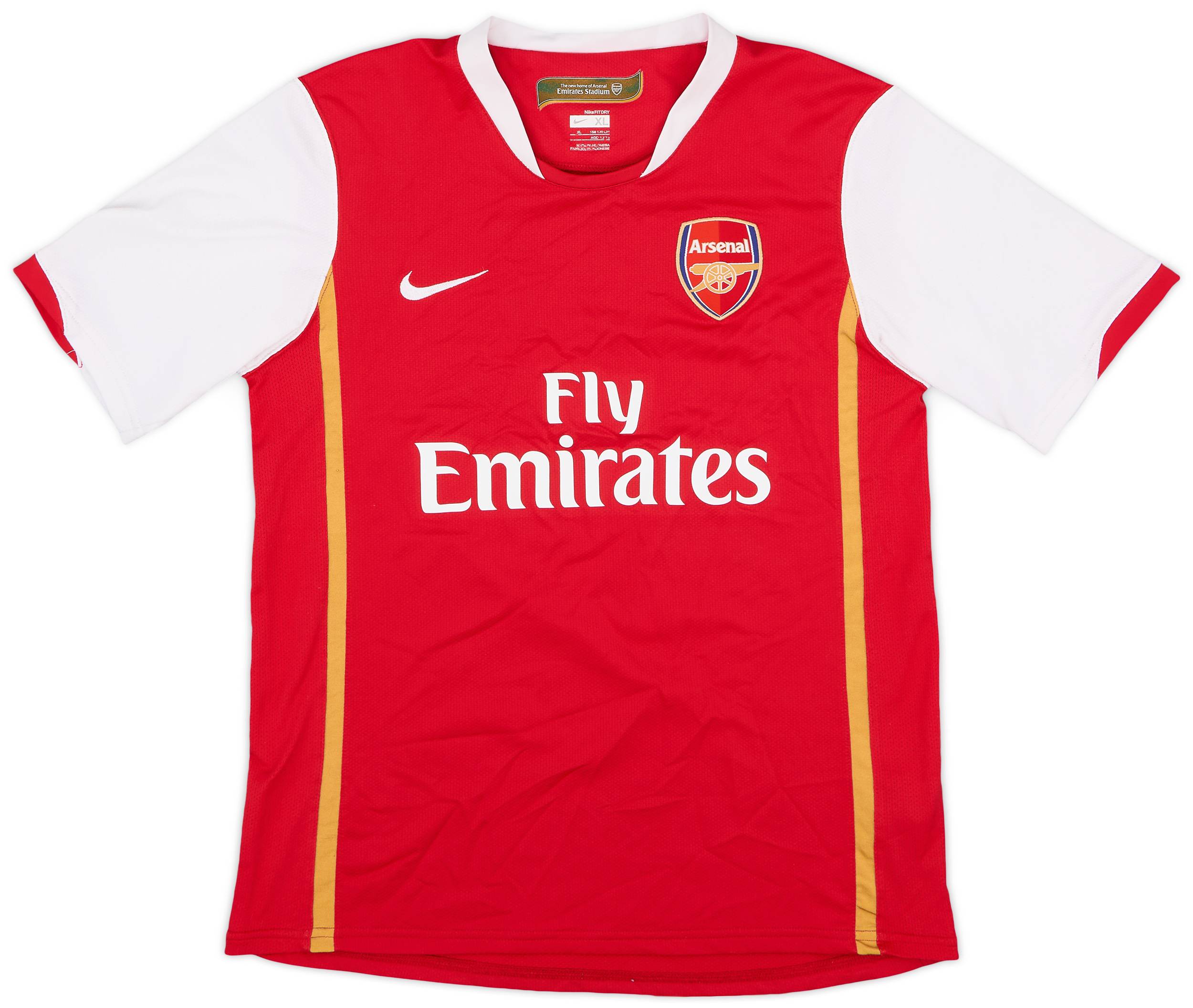 2006-08 Arsenal Home Shirt - 9/10 - (XL.Boys)