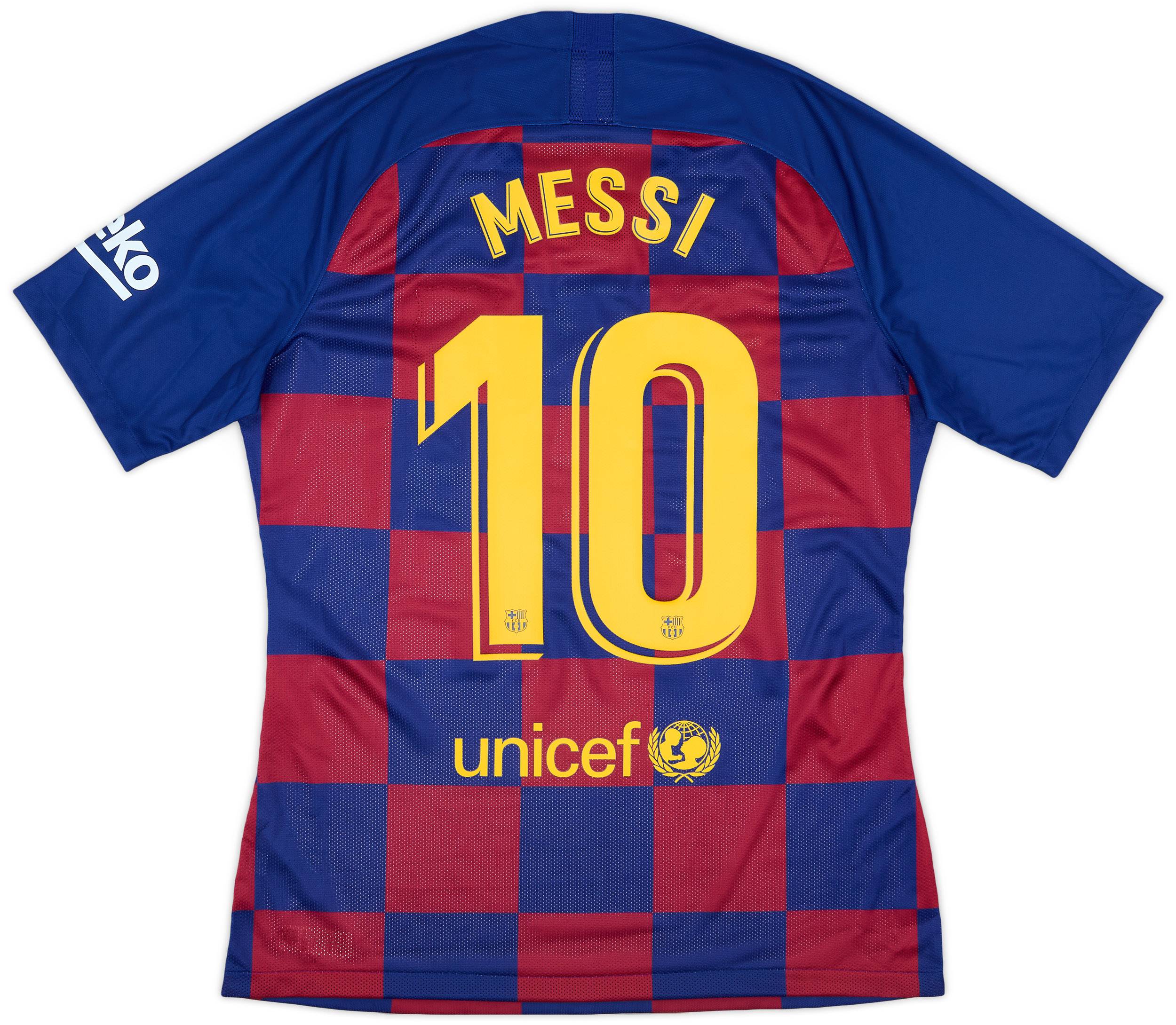 2019-20 Barcelona Authentic Home Shirt Messi #10 (L)