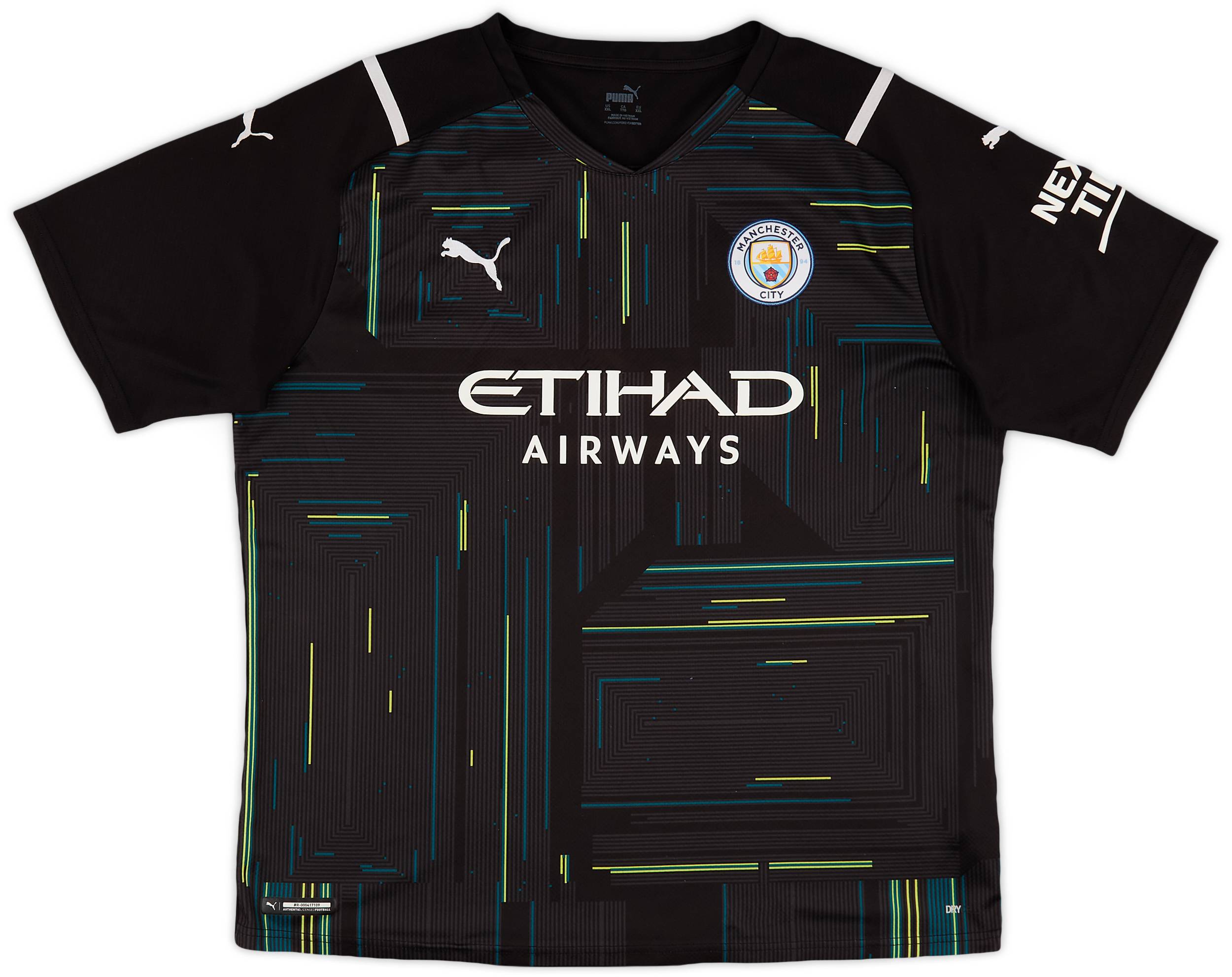 2021-22 Manchester City GK Shirt - 8/10 - (XXL)