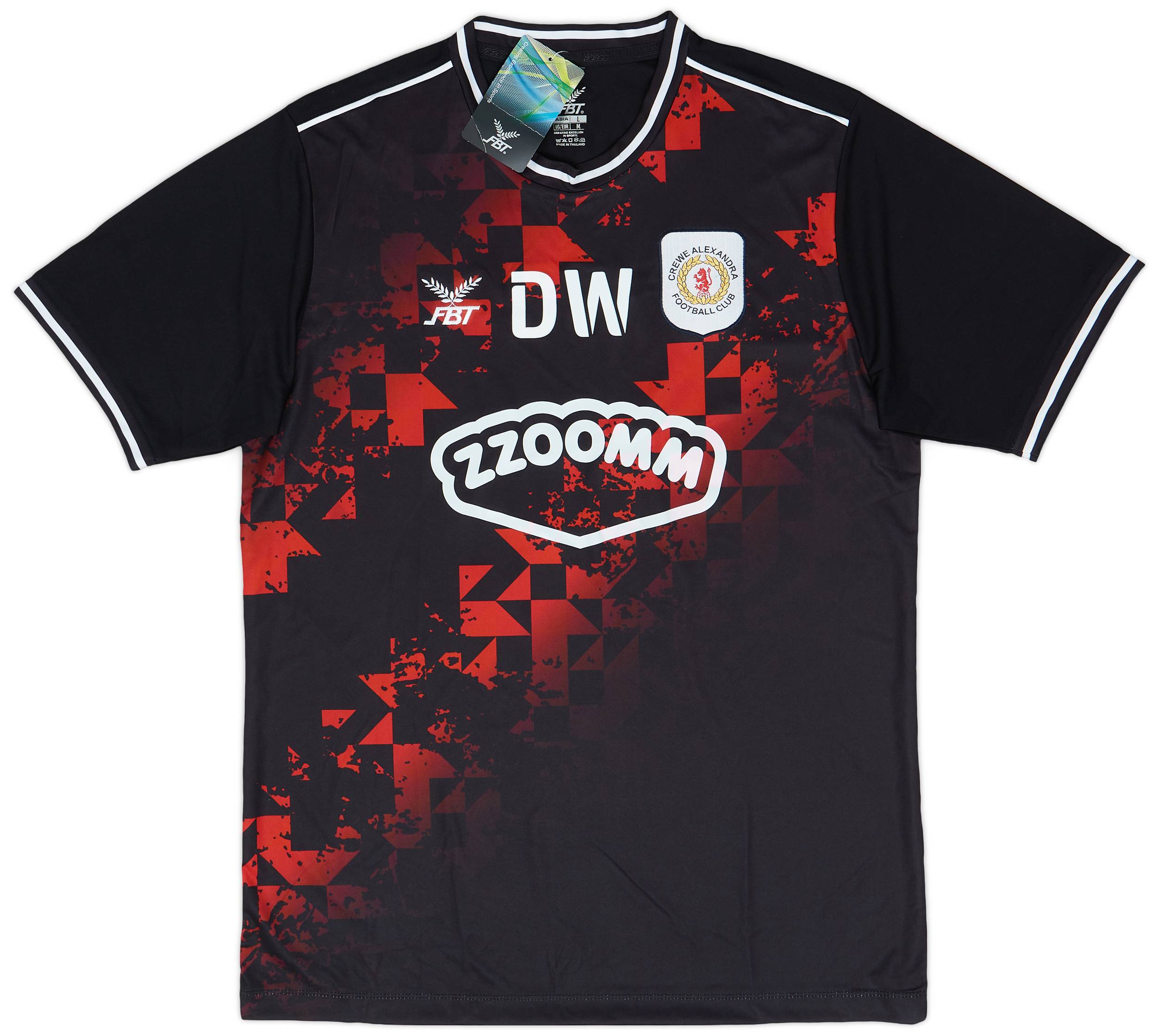 2022-23 Crewe Staff Issue FBT Training Shirt DW (M)