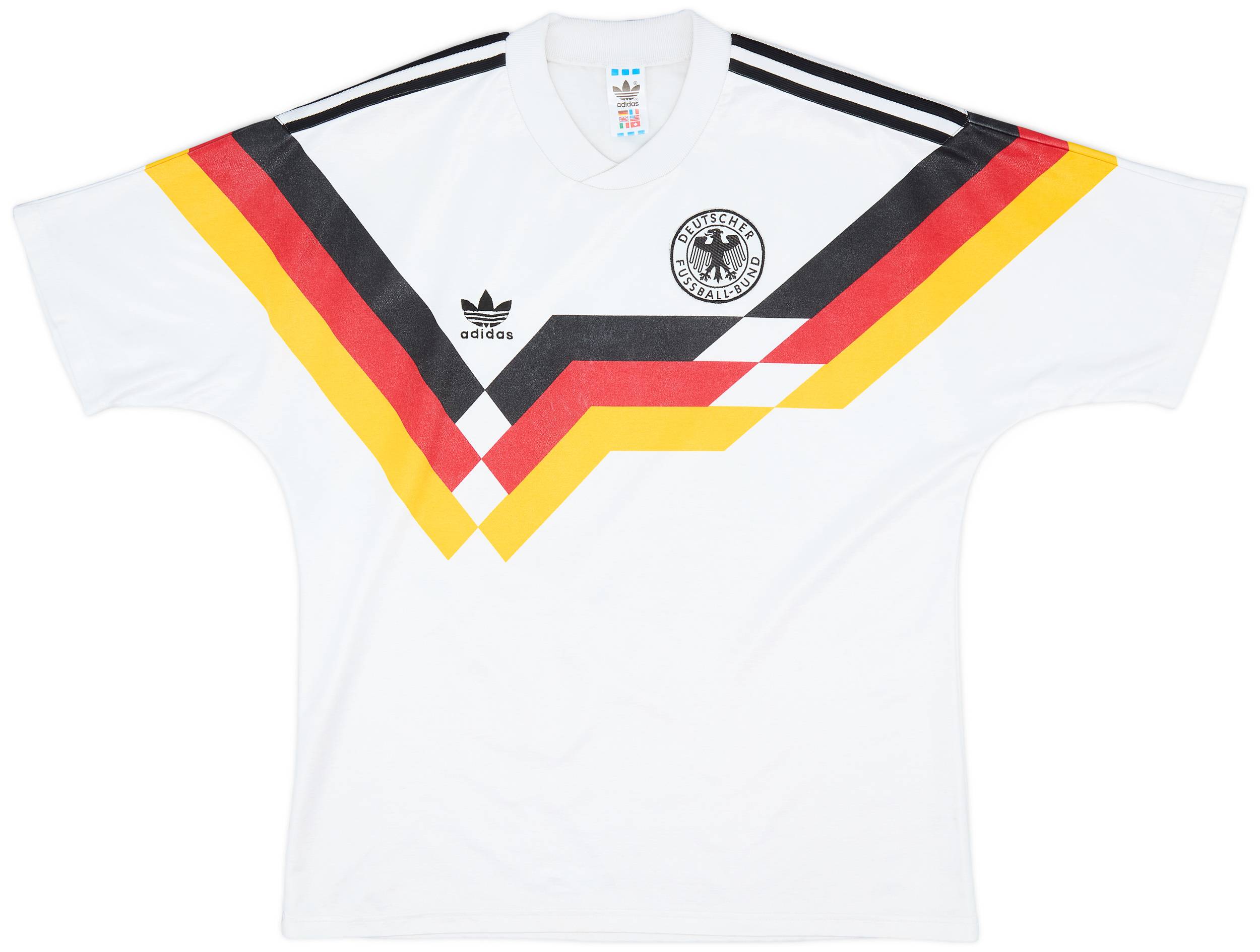 1988-90 West Germany Home Shirt - 9/10 - (M)