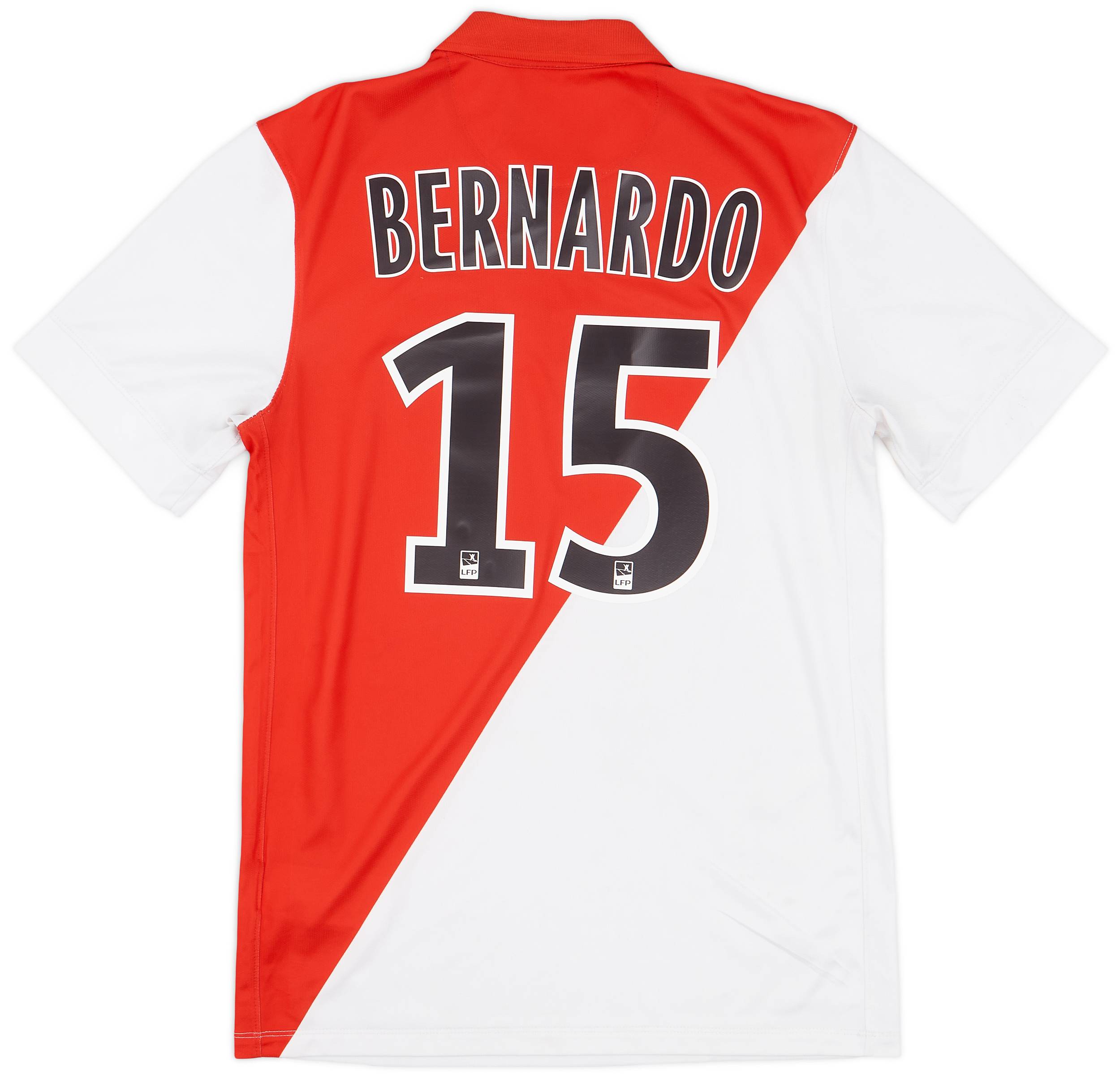 2014-15 Monaco Home Shirt Bernardo Silva #15 - 7/10 - (S)