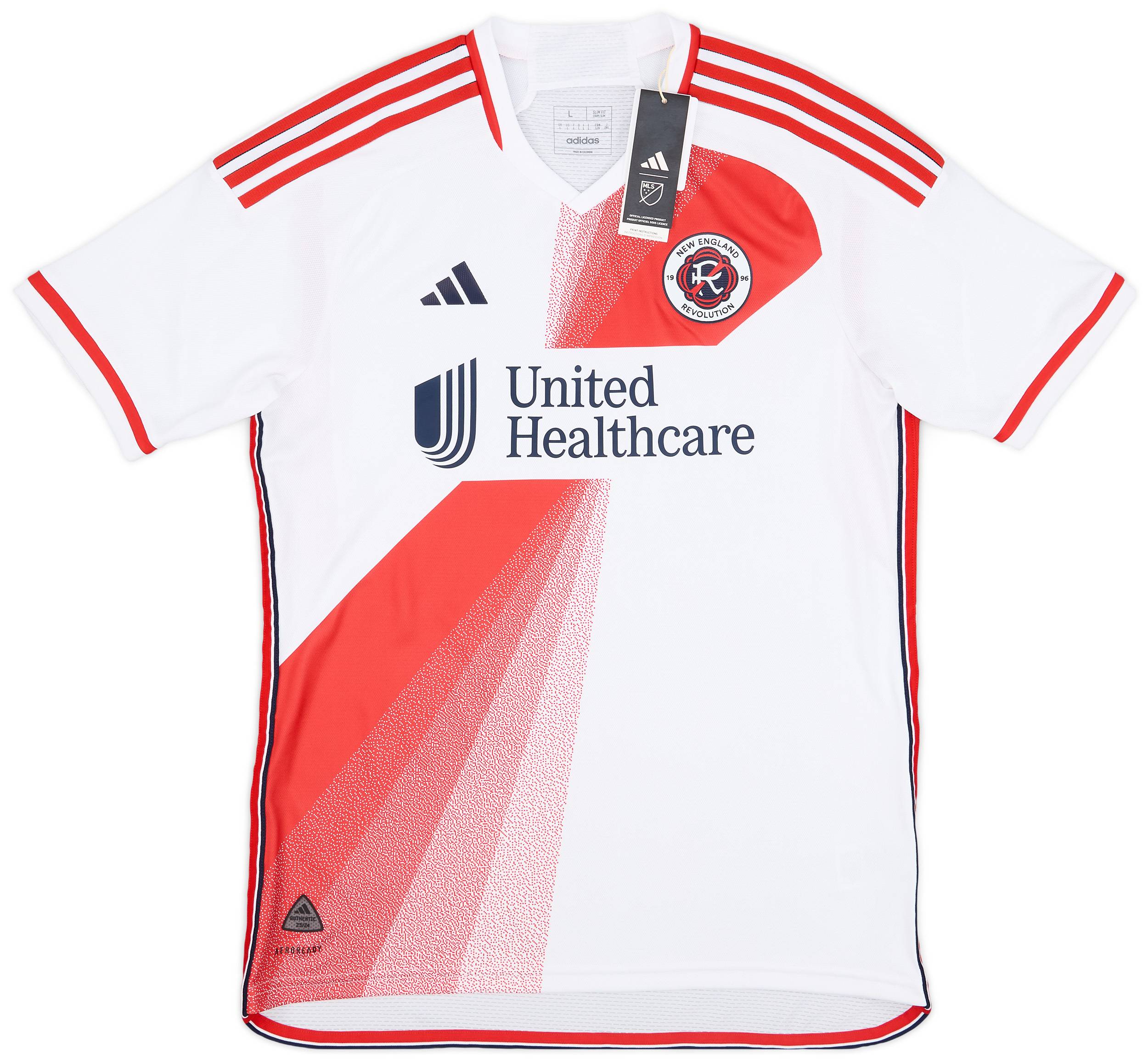 2023-24 New England Revolution Authentic Away Shirt (L)