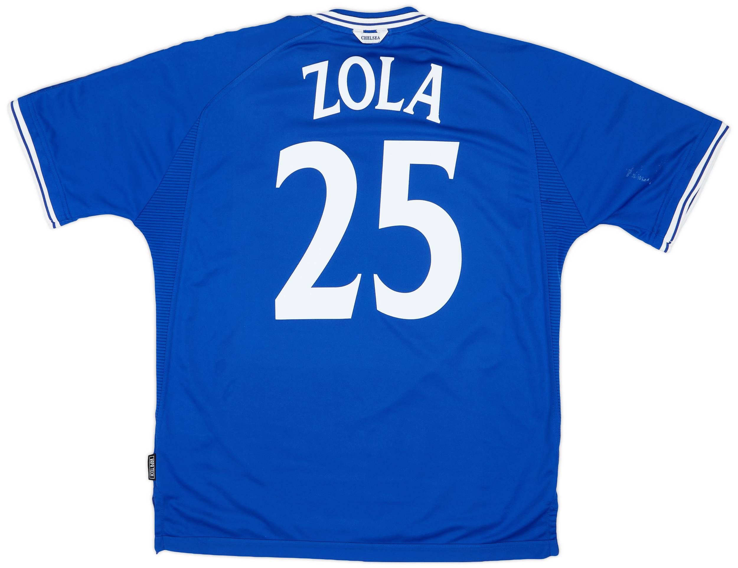 1999-01 Chelsea Home Shirt Zola #25 - 6/10 - (XL)