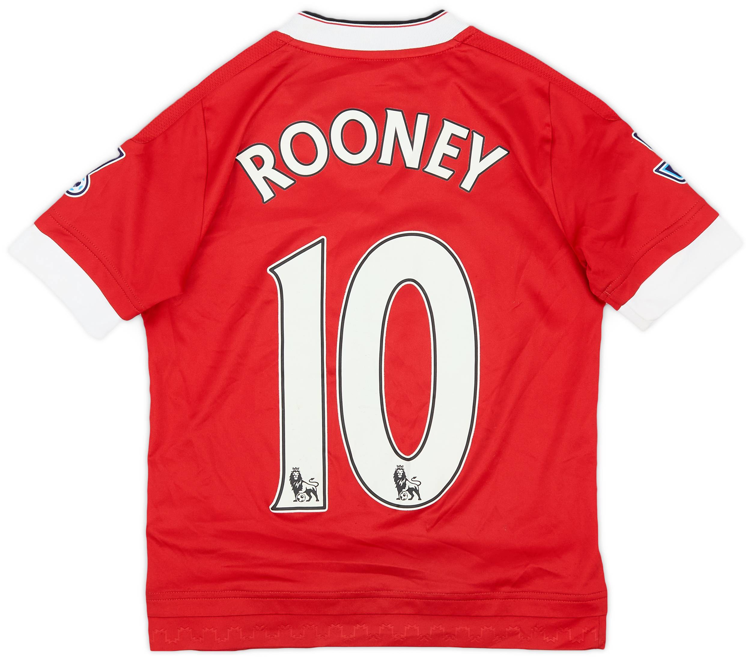 2015-16 Manchester United Home Shirt Rooney #10 - 6/10 - (M.Boys)