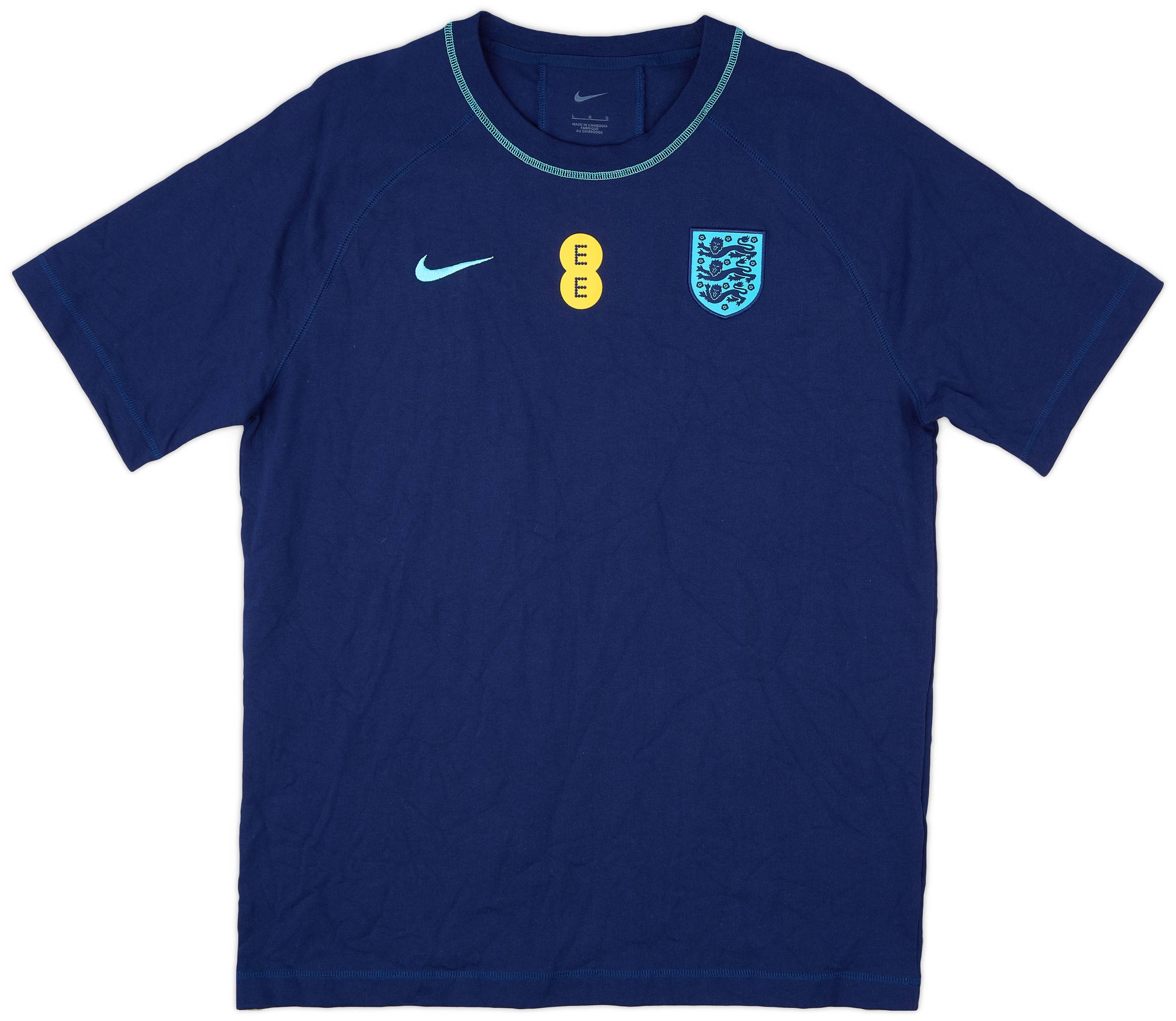 2022 23 England Nike Training Shirt 9 10 L