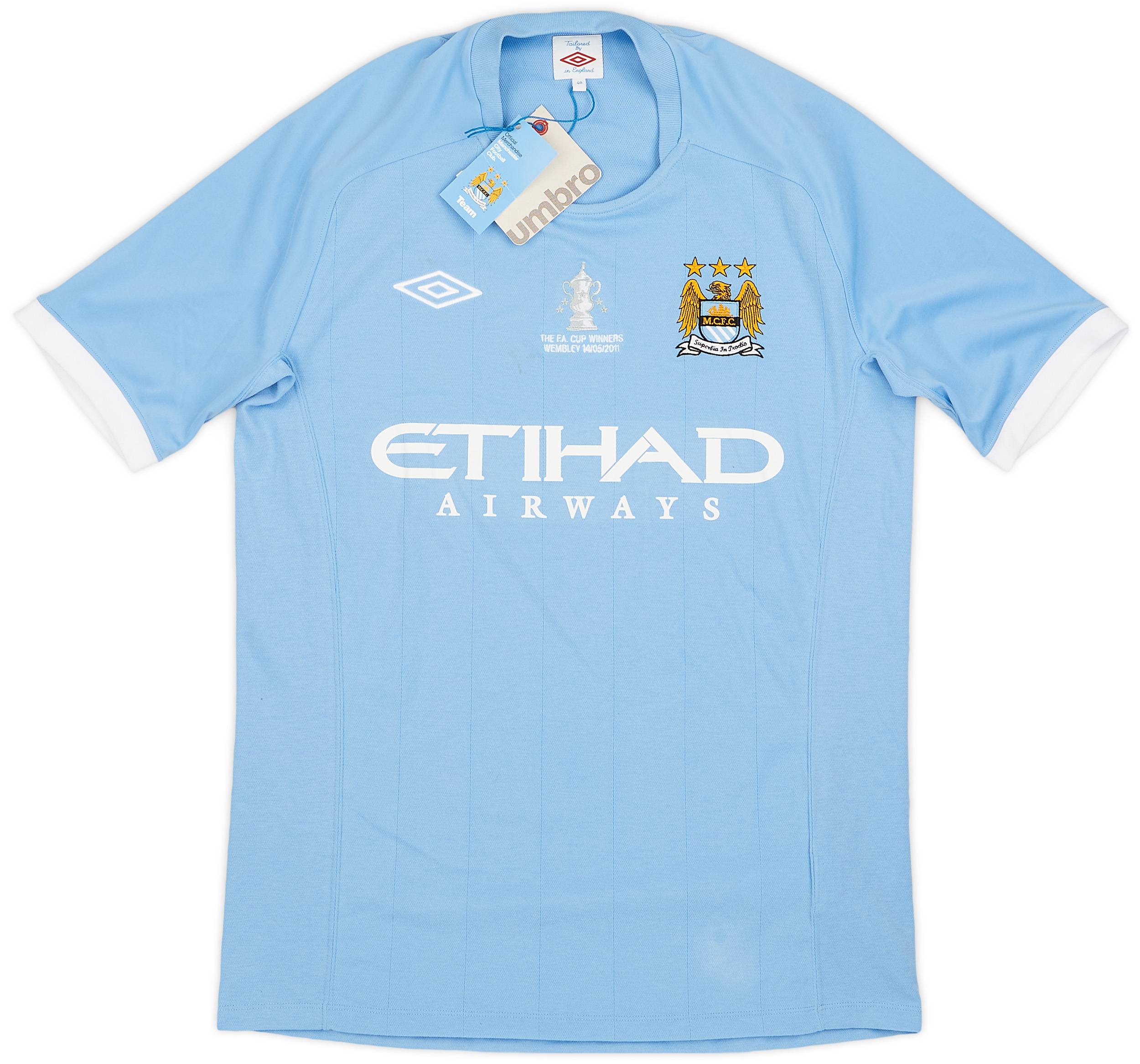 2010-11 Manchester City 'FA Cup Winners' Home Shirt (M)