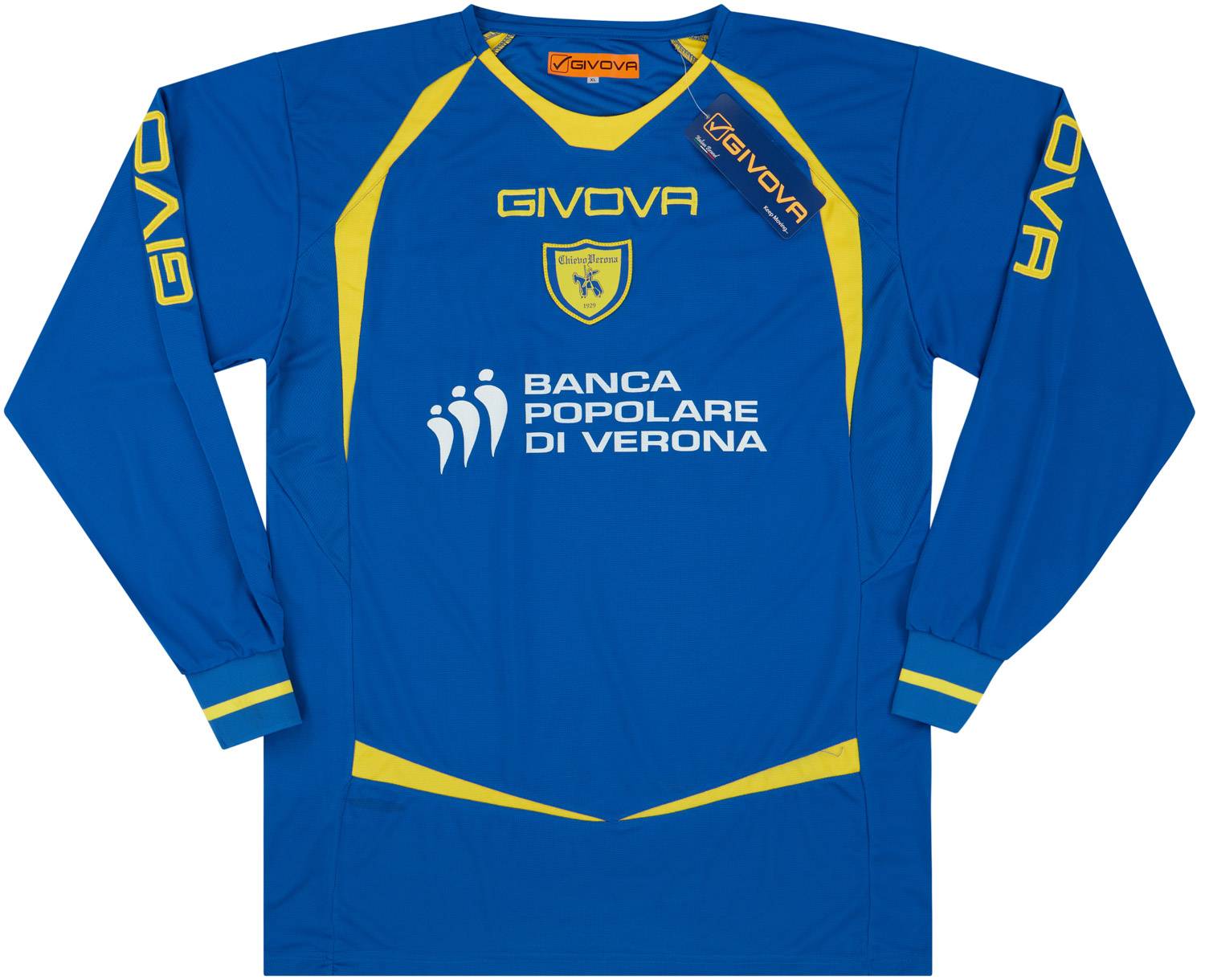 2012-13 Chievo Verona Givova Training L/S Shirt XL