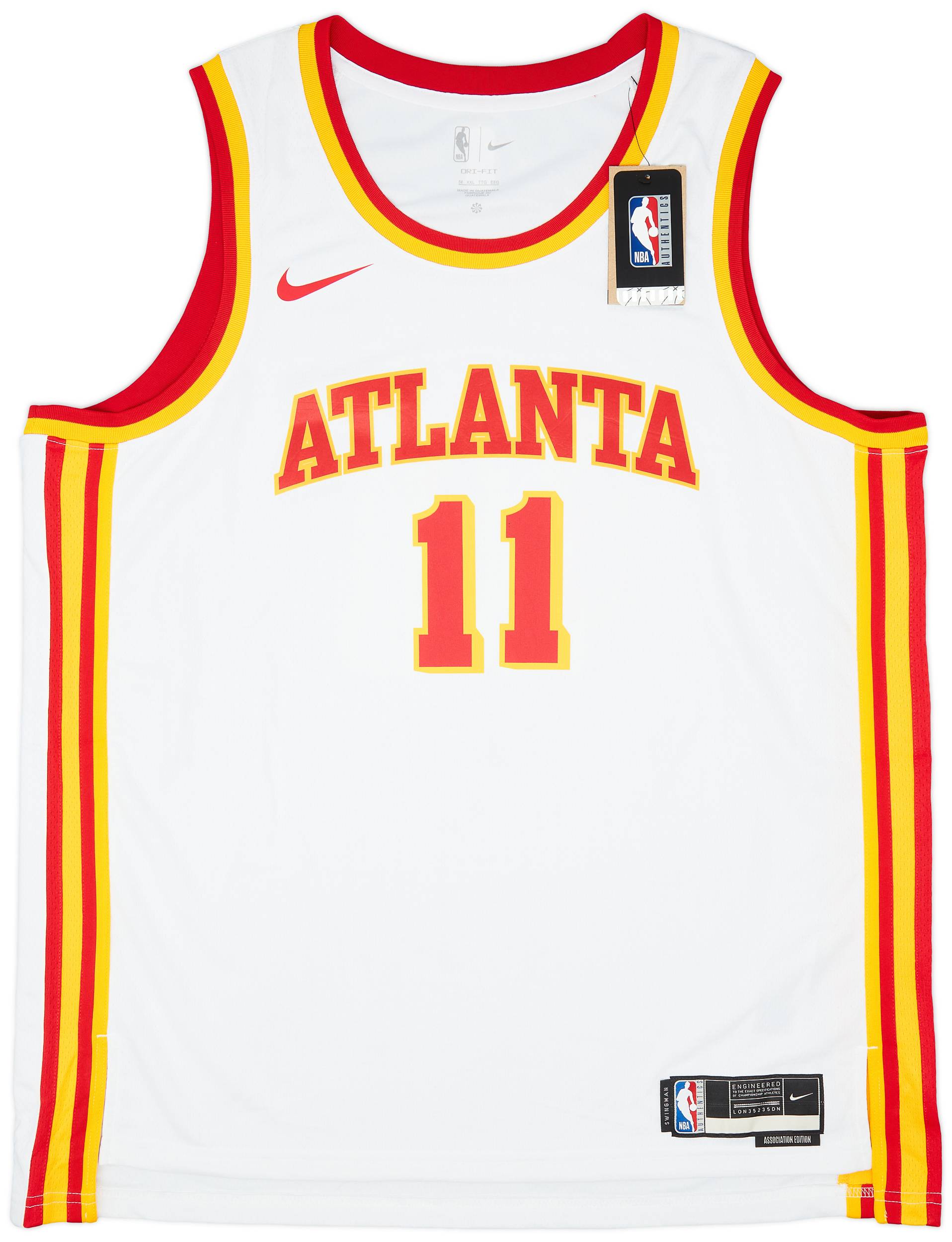2020-24 Atlanta Hawks Young #11 Nike Swingman Home Jersey (XXL)