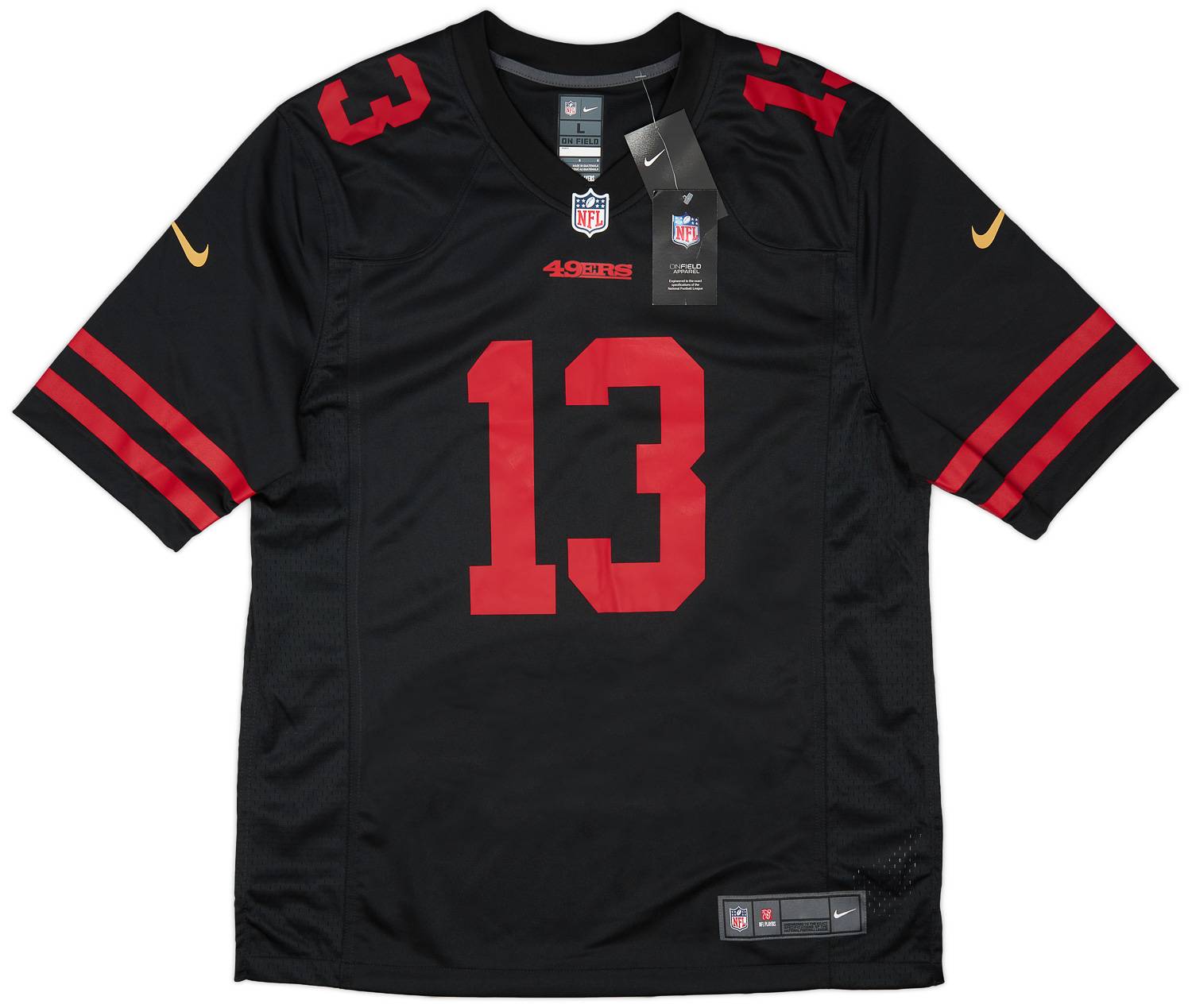 2022 23 San Francisco 49ers Purdy 13 Nike Game Alternate Jersey L