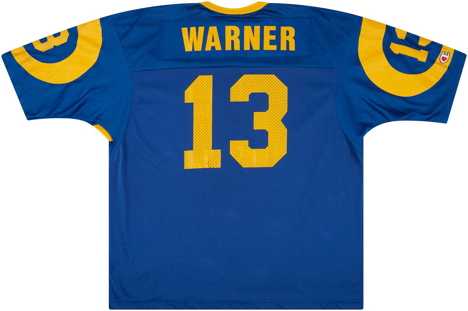 1998-99 St. Louis Rams Warner #13 Champion Home Jersey (Very Good) XXL